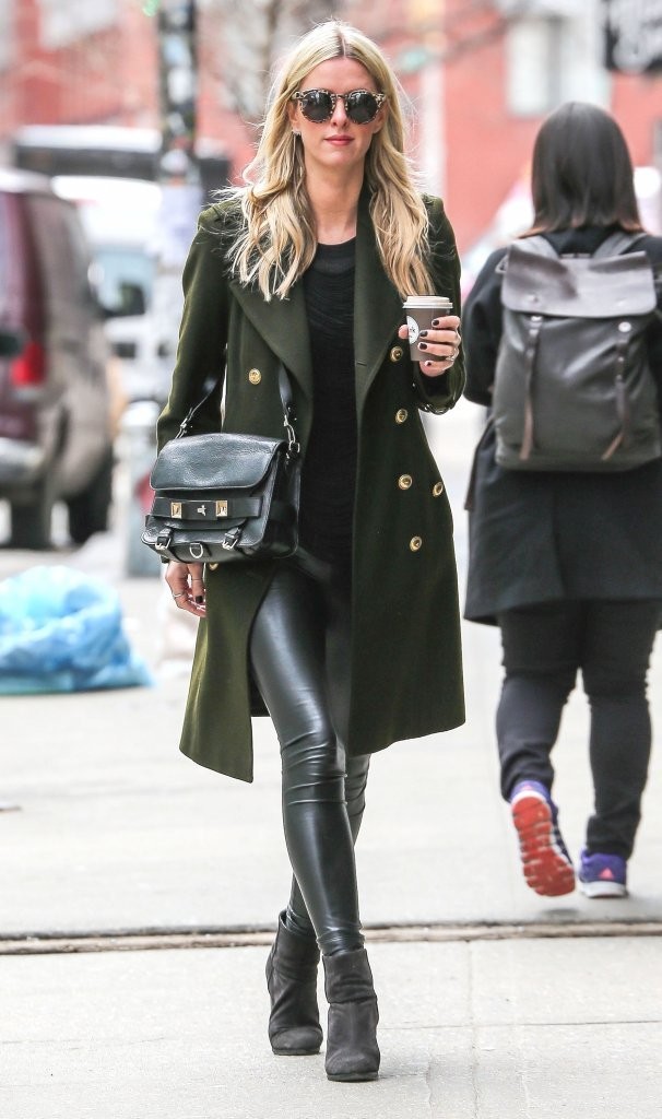 Nicky Hilton is seen in downtown Manhattan