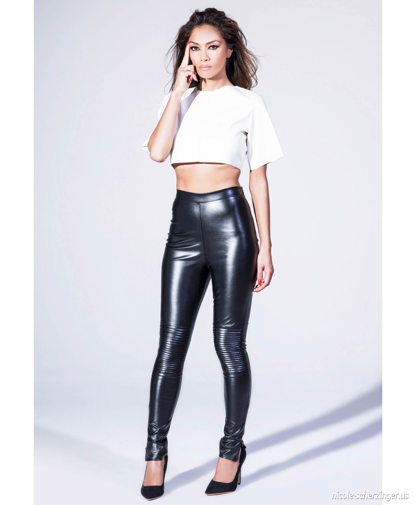 Nicole Scherzinger photoshoot for Nicole x Missguided Collection