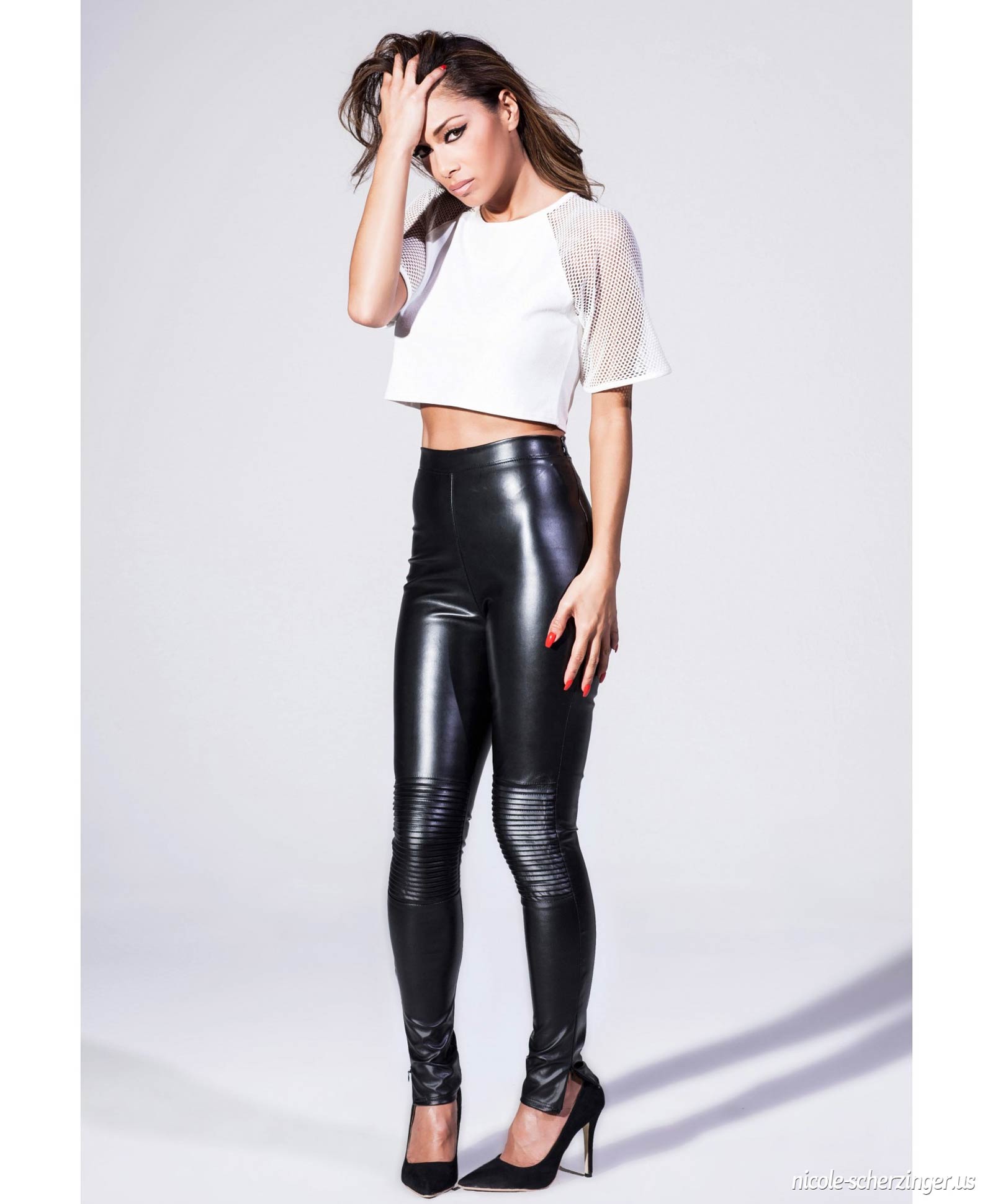 Nicole Scherzinger photoshoot for Nicole x Missguided Collection