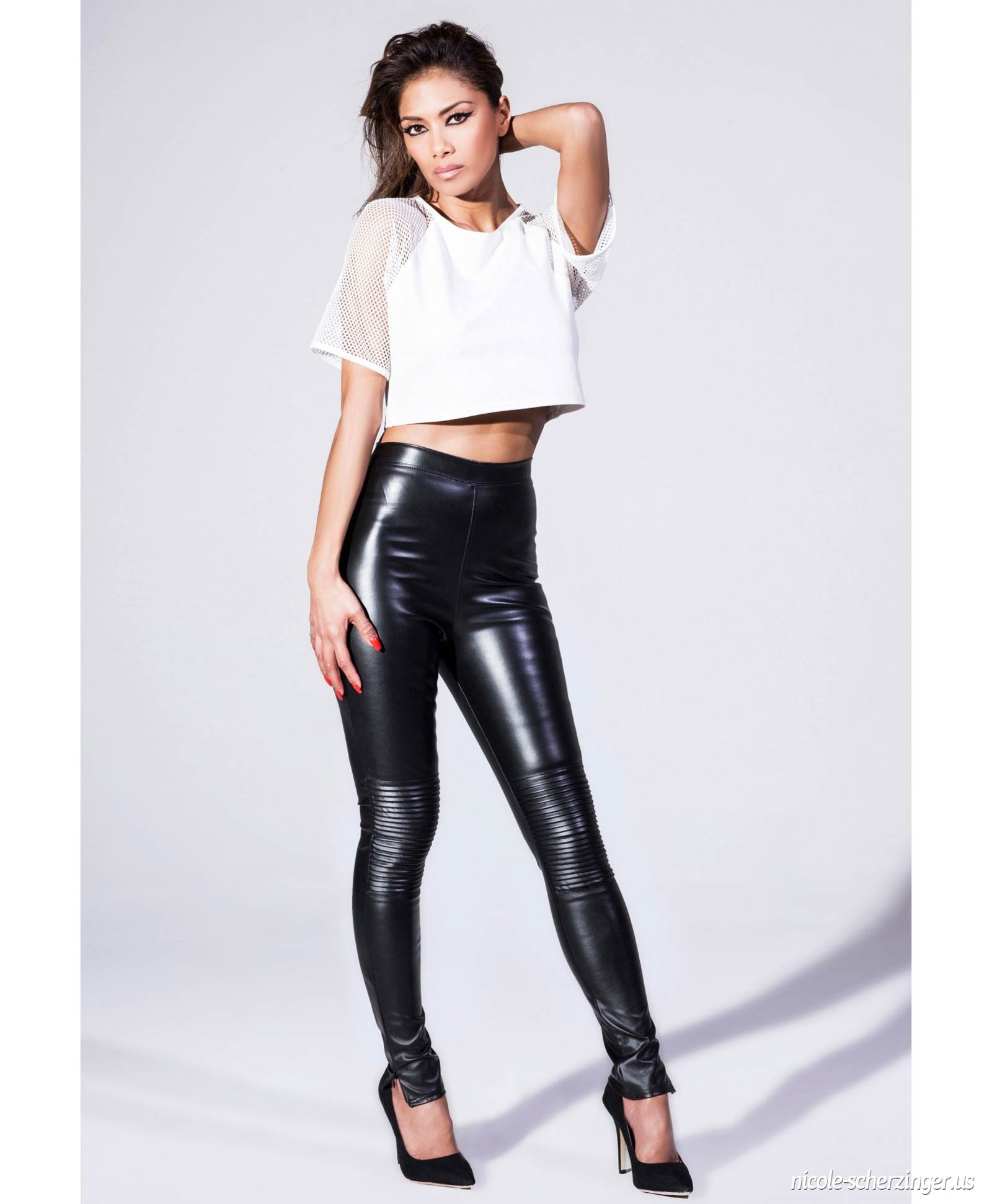 Nicole Scherzinger photoshoot for Nicole x Missguided Collection