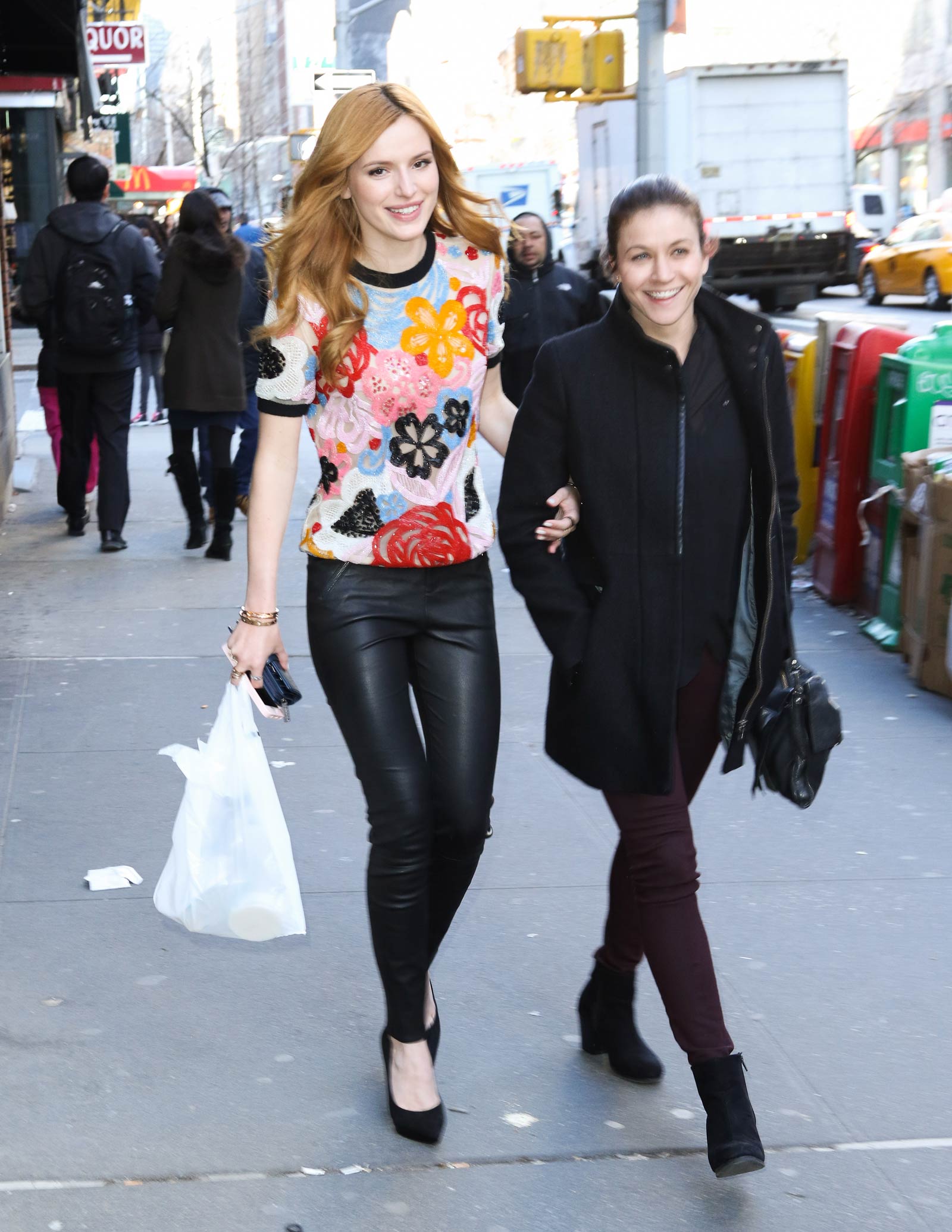 Bella Thorne out in NYC