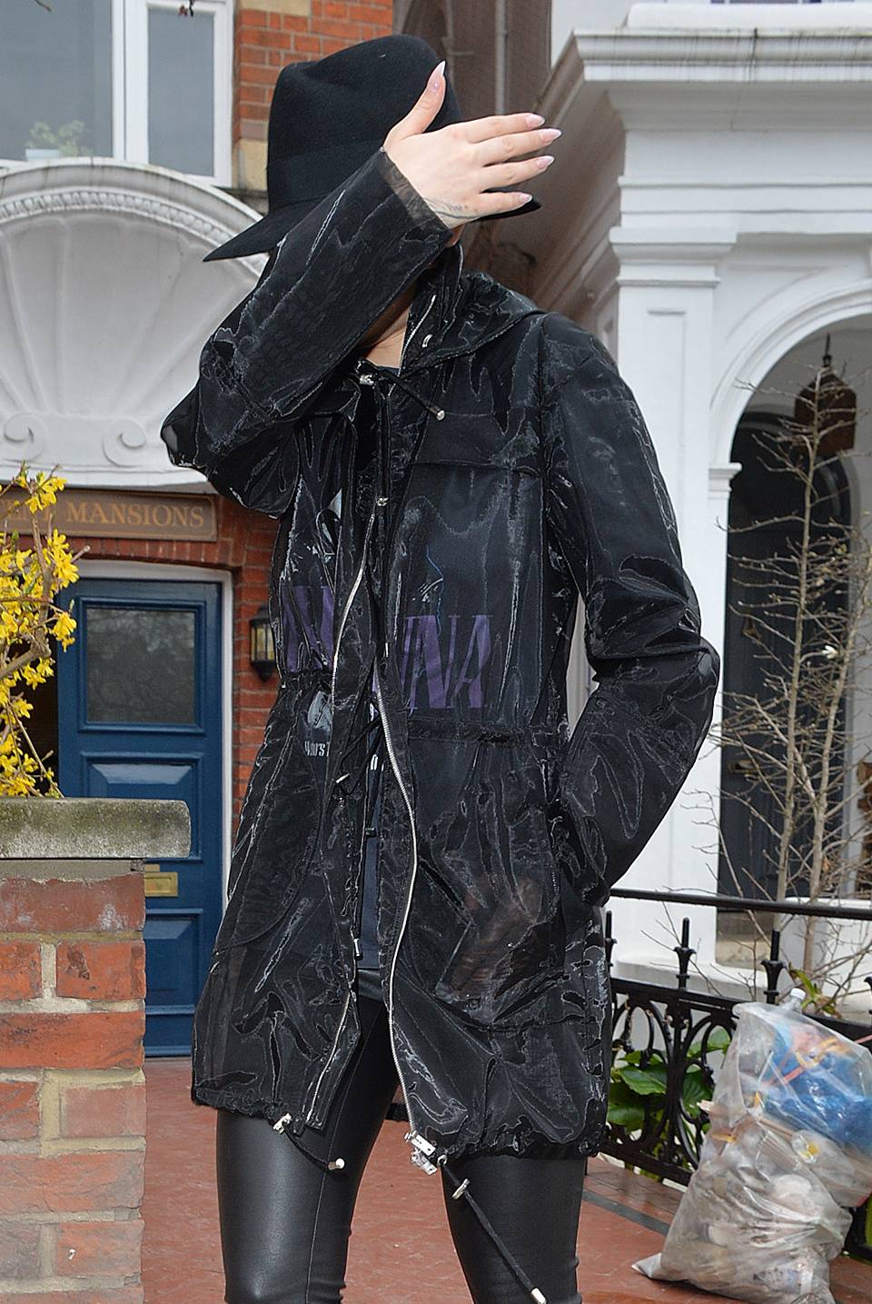 Rita Ora leaving her home in London