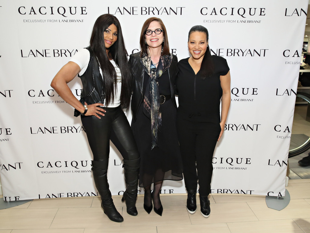 Sandra Denton attends as Lane Bryant celebrates the launch of their campaign #ImNoAngel