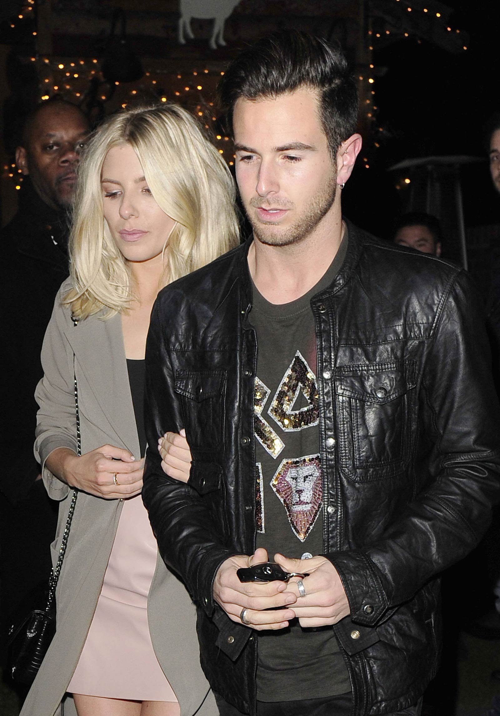 Mollie King night out in London
