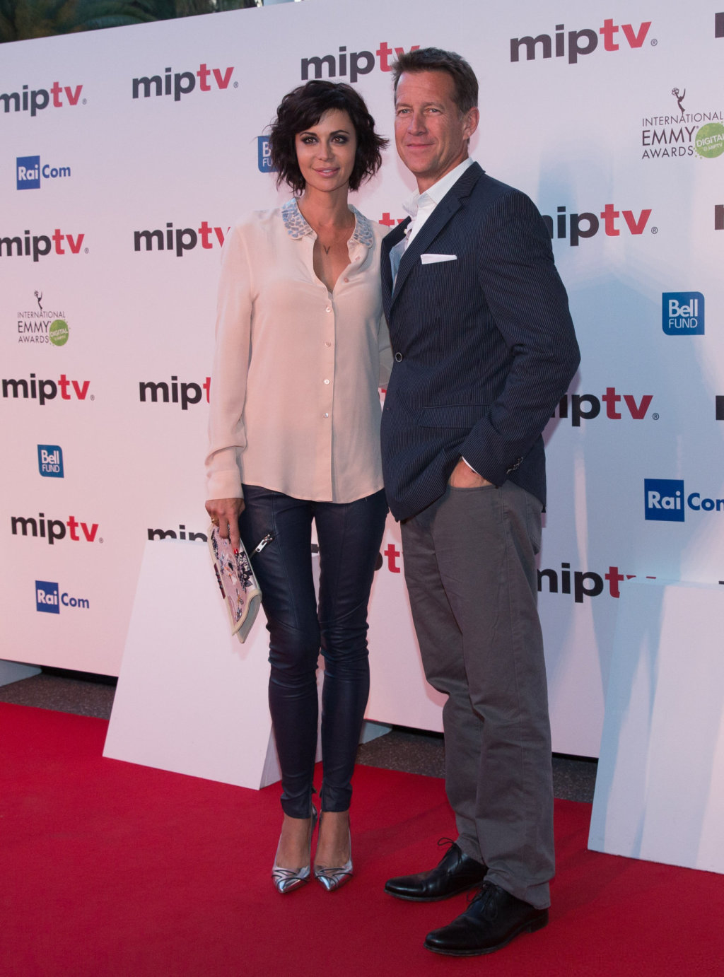 Catherine Bell attends MIPTV 2015 Opening Party