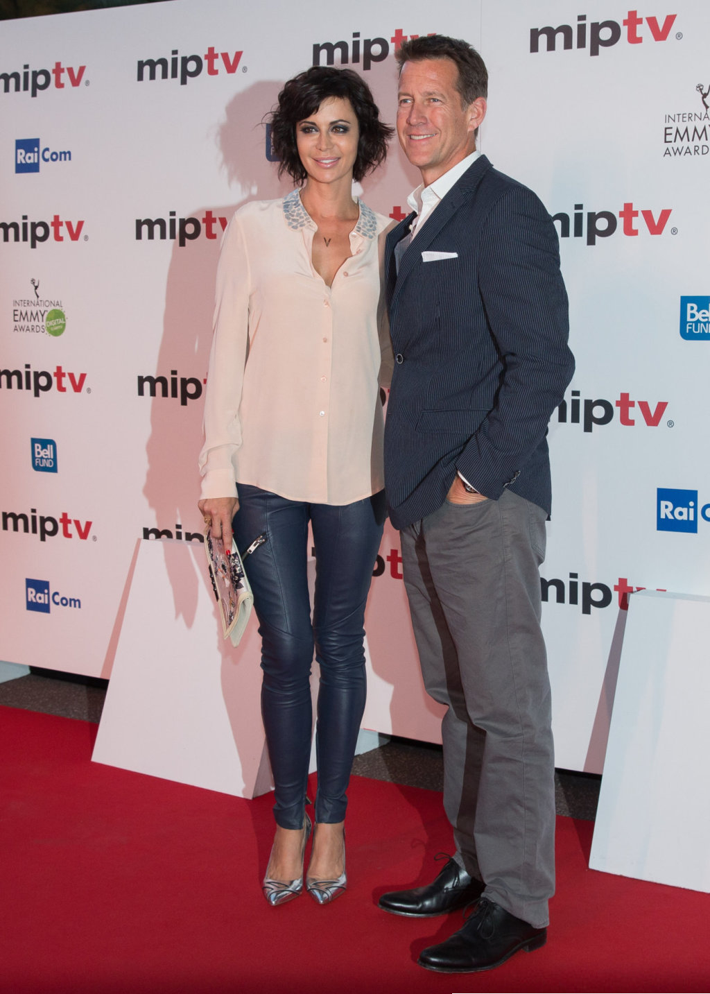 Catherine Bell attends MIPTV 2015 Opening Party