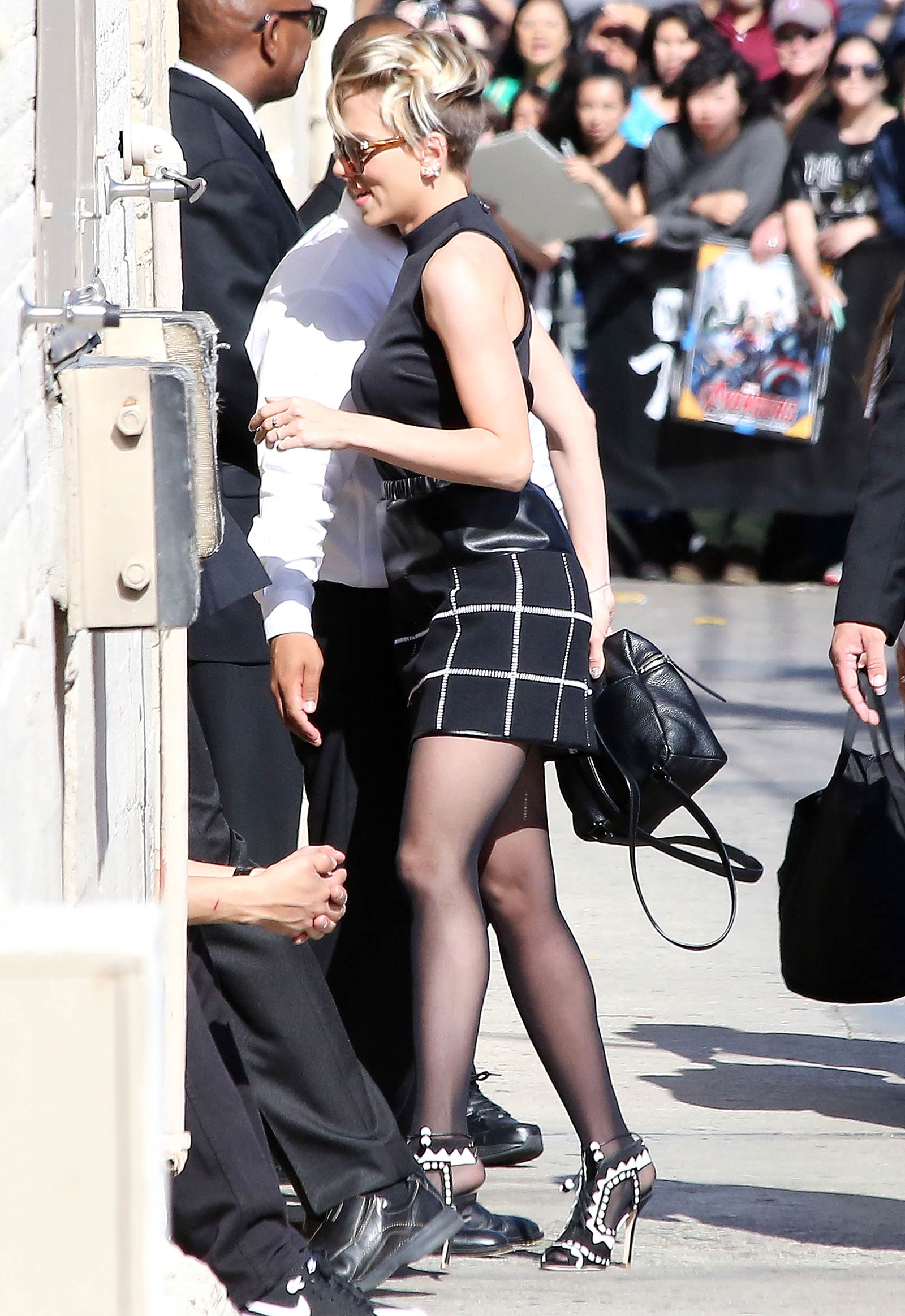 Scarlett Johansson at Jimmy Kimmel Live