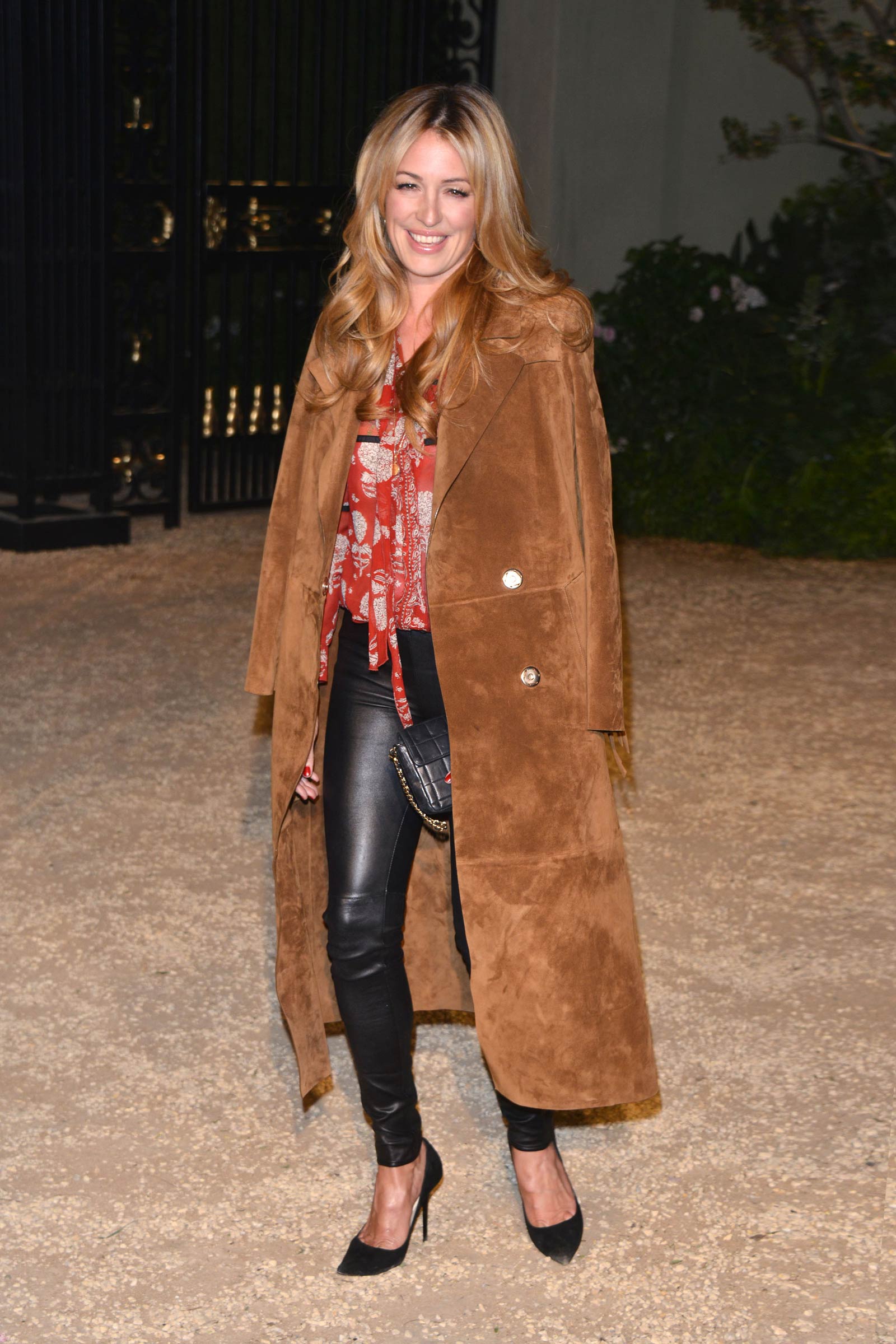 Cat Deeley attends the Burberry London in Los Angeles