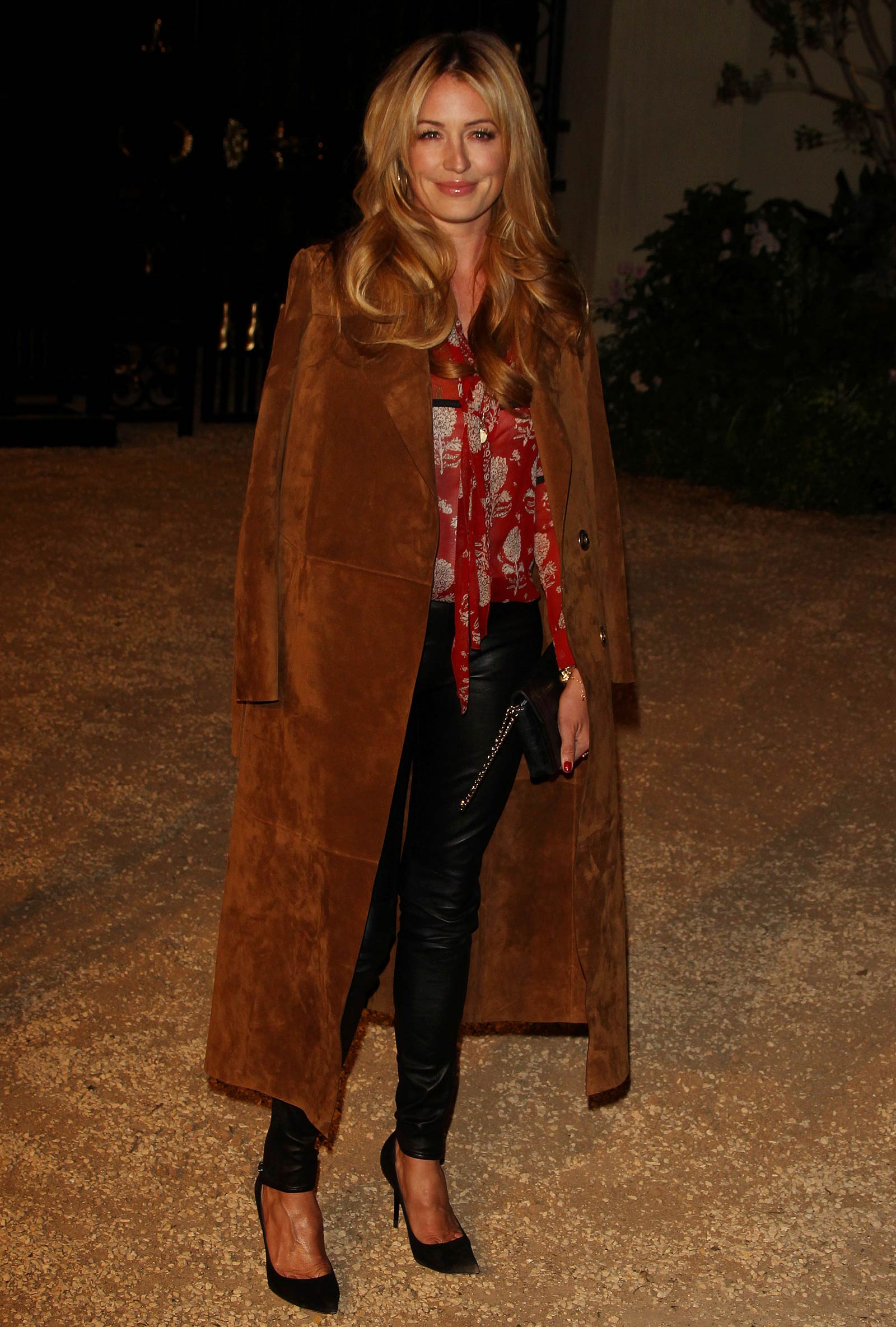 Cat Deeley attends the Burberry London in Los Angeles