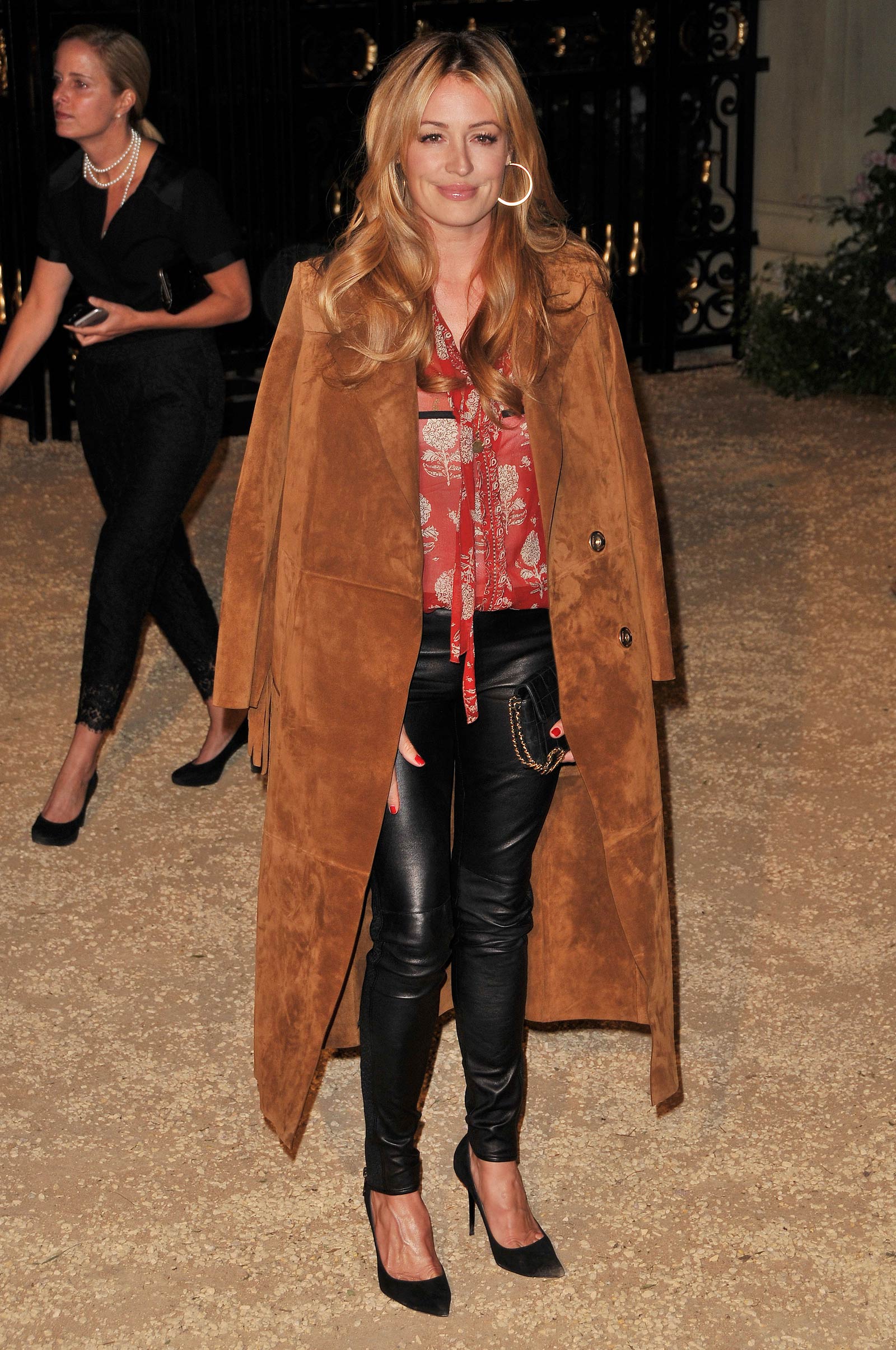 Cat Deeley attends the Burberry London in Los Angeles