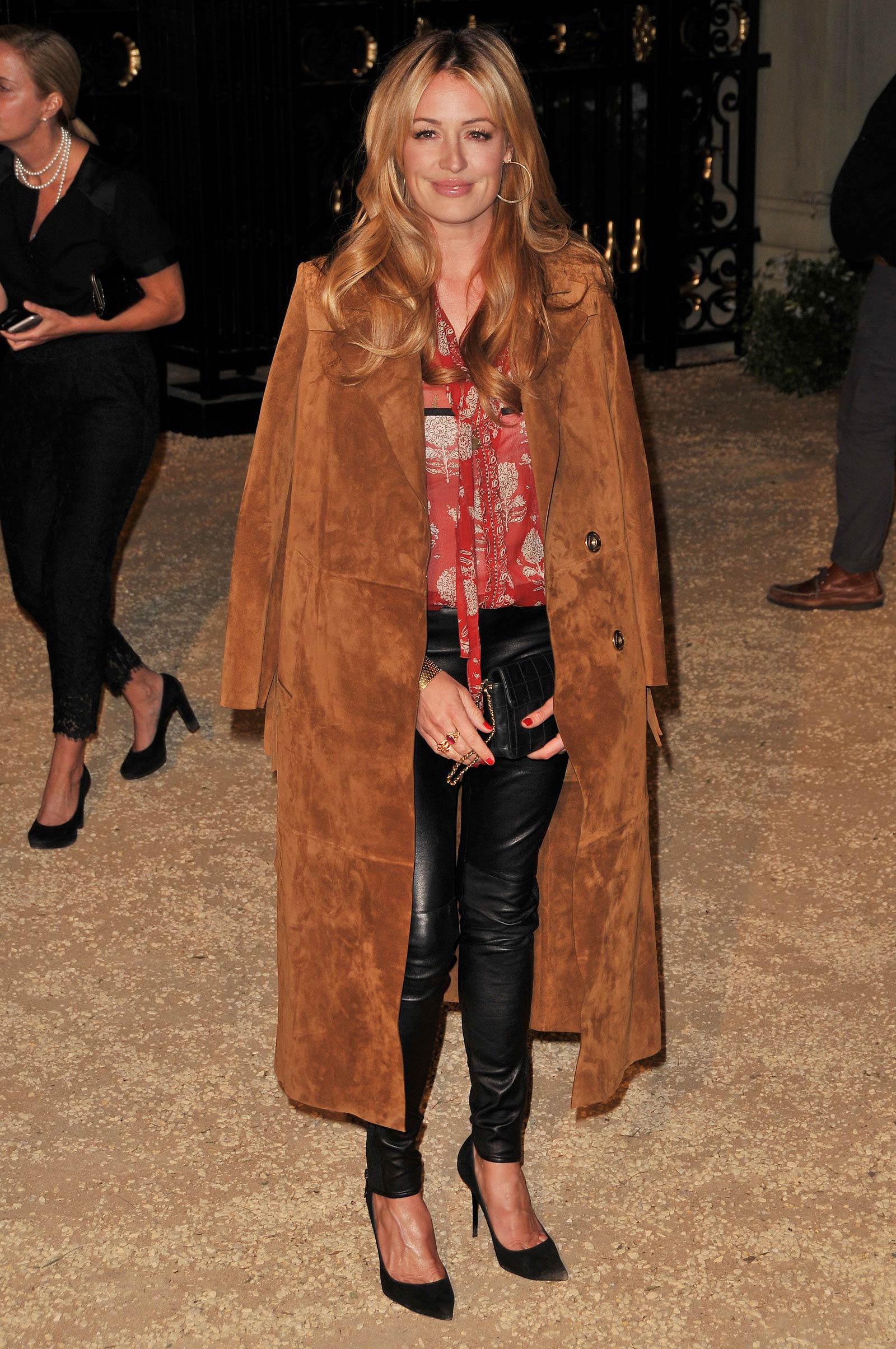 Cat Deeley attends the Burberry London in Los Angeles
