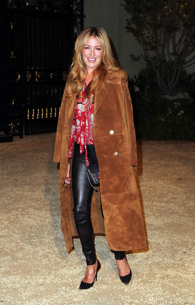 Cat Deeley attends the Burberry London in Los Angeles