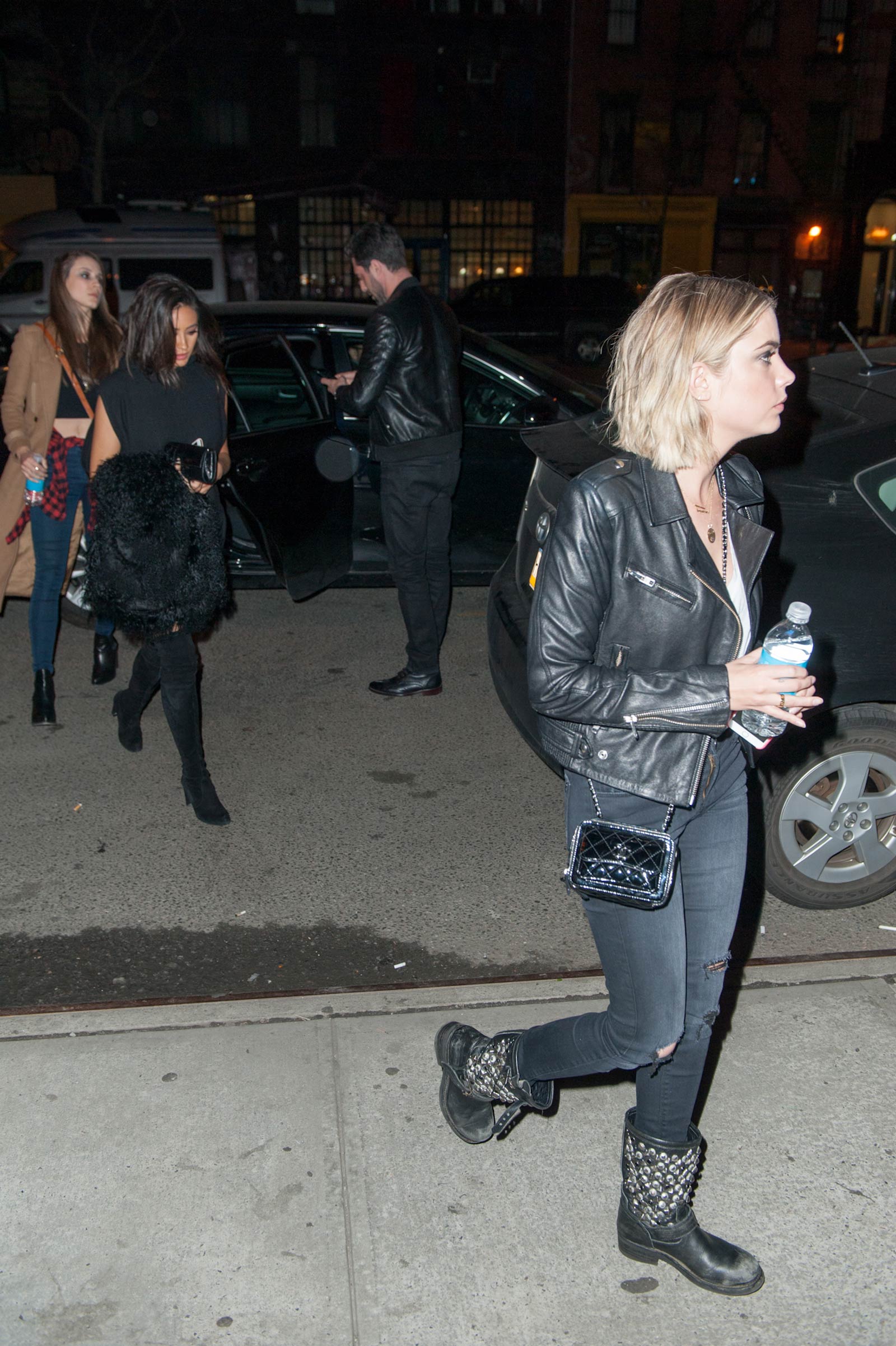 Shay Mitchell, Ashley Benson & Troian Bellisario at Shay’s 28th birthday