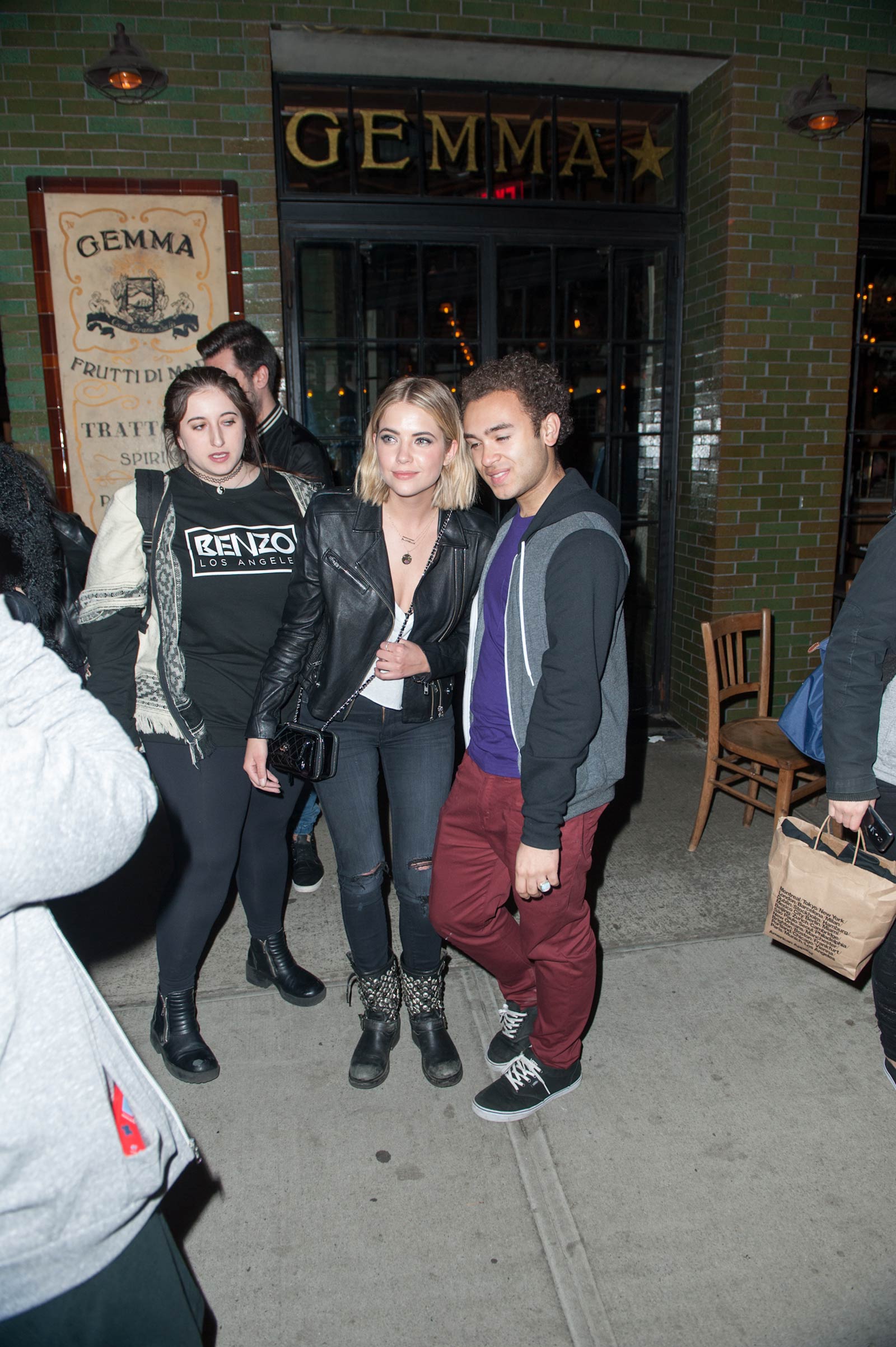 Shay Mitchell, Ashley Benson & Troian Bellisario at Shay’s 28th birthday