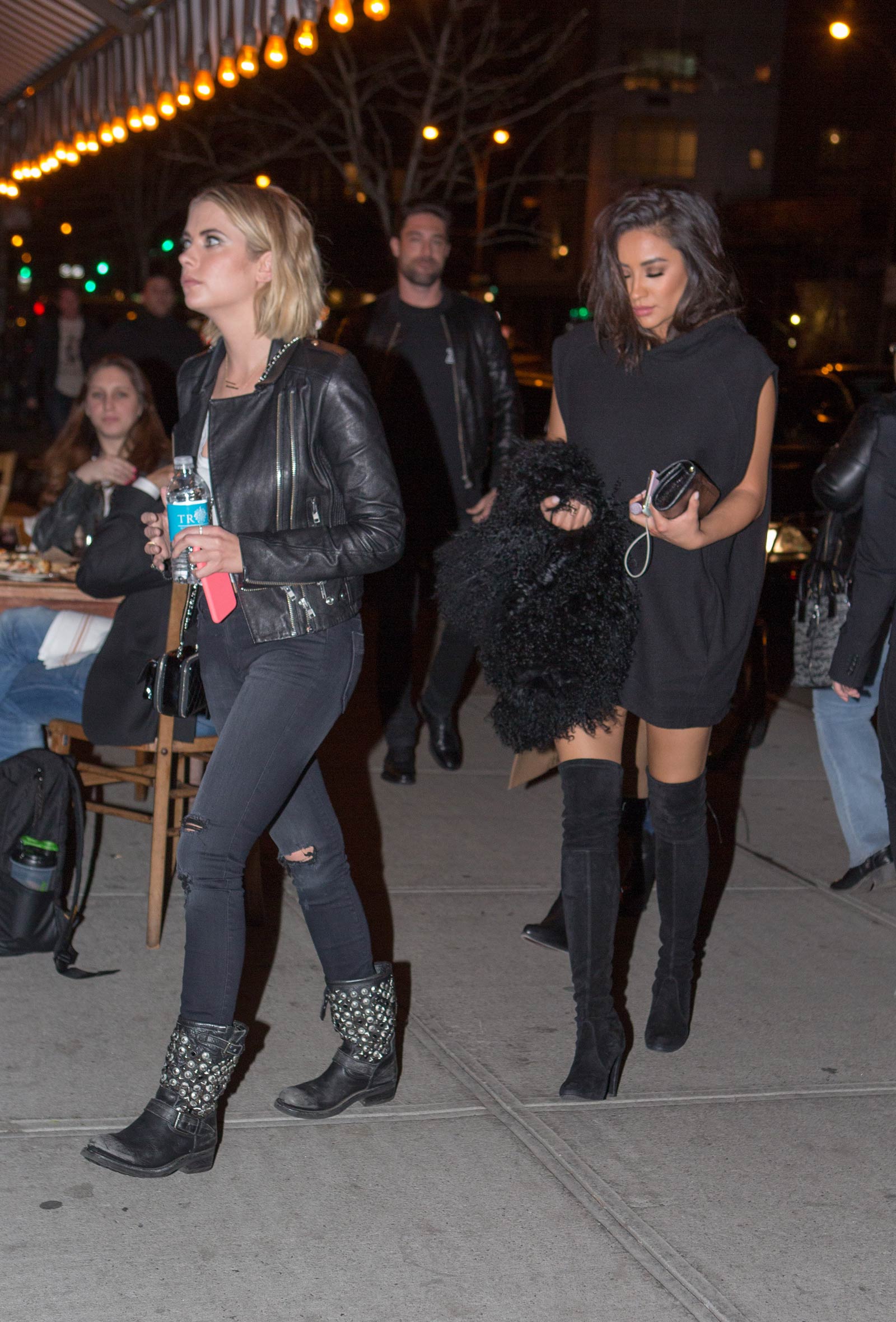 Shay Mitchell, Ashley Benson & Troian Bellisario at Shay’s 28th birthday