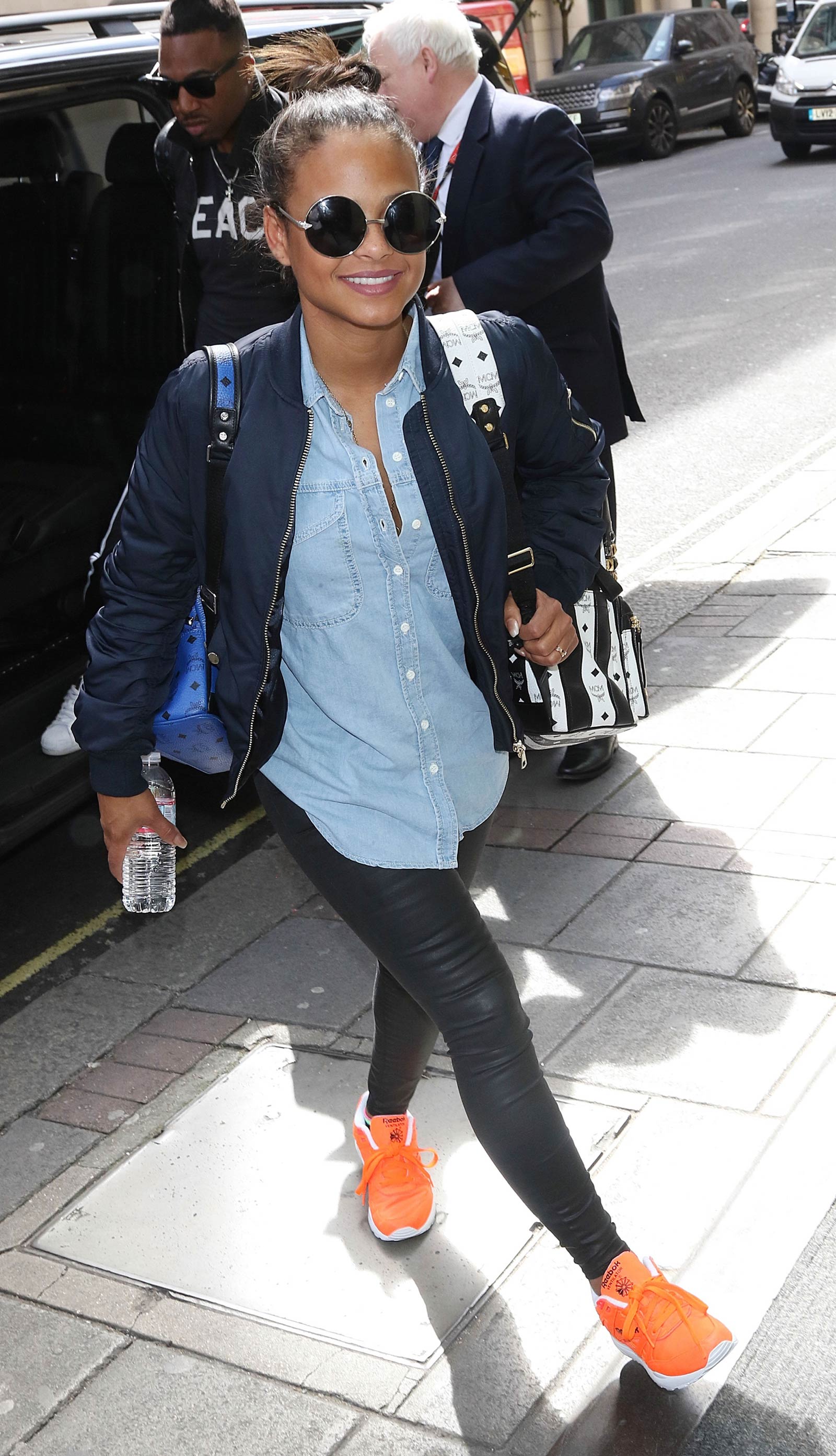 Christina Milian out and about in London