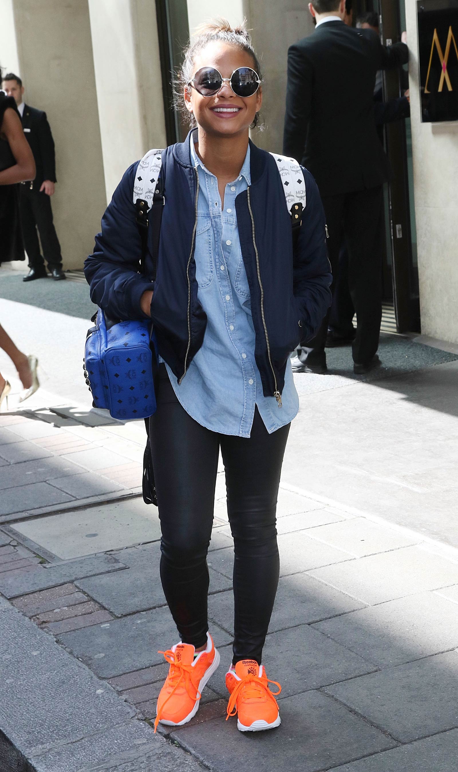 Christina Milian out and about in London