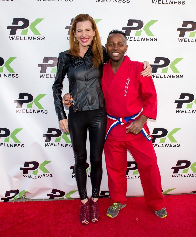 Tanna Frederick attends launch of PK Fitness