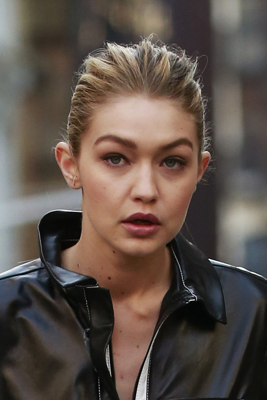 Gigi Hadid photo shoot in SoHo