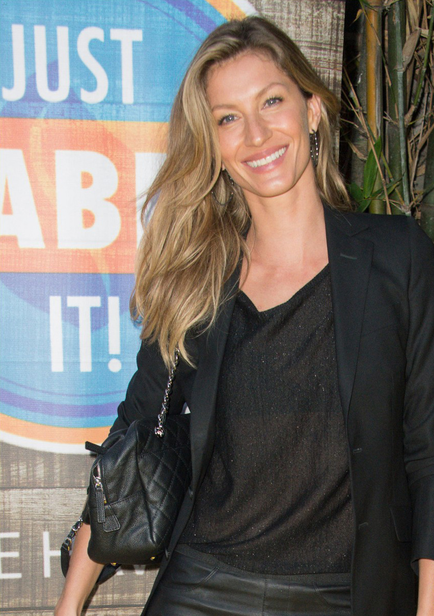 Gisele Bundchen attends Conceal or Reveal campaign launch