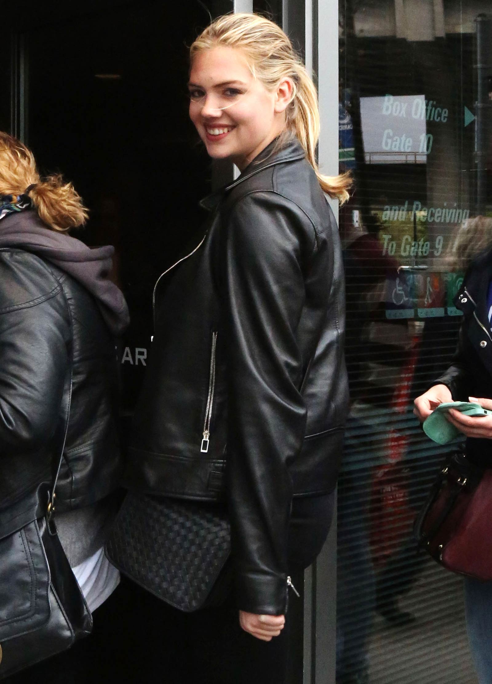 Kate Upton at Vancouver Canucks vs Calgary Flames Game