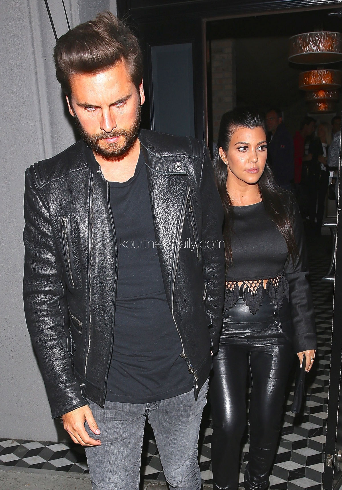 Kourtney Kardashian dinner at Craig’s Restaurant