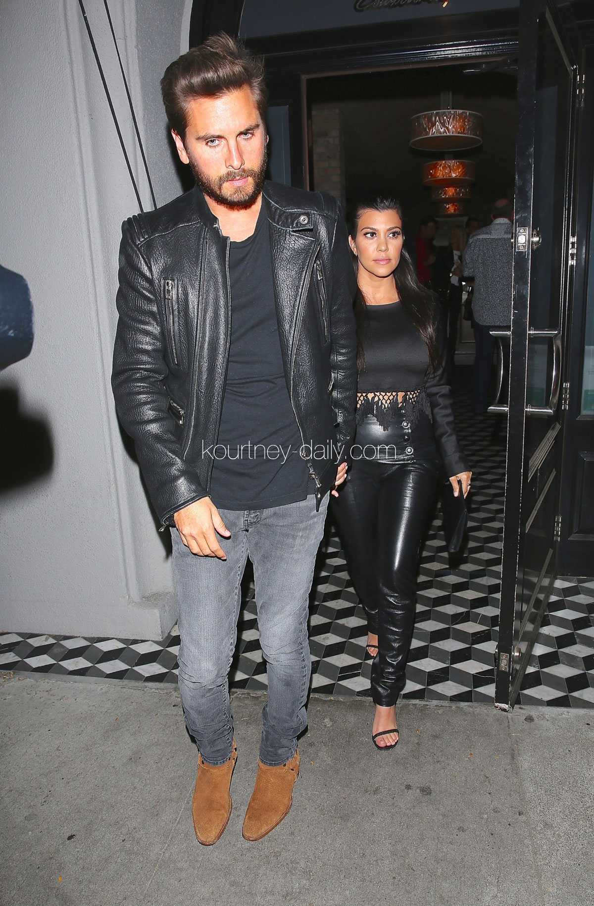 Kourtney Kardashian dinner at Craig’s Restaurant