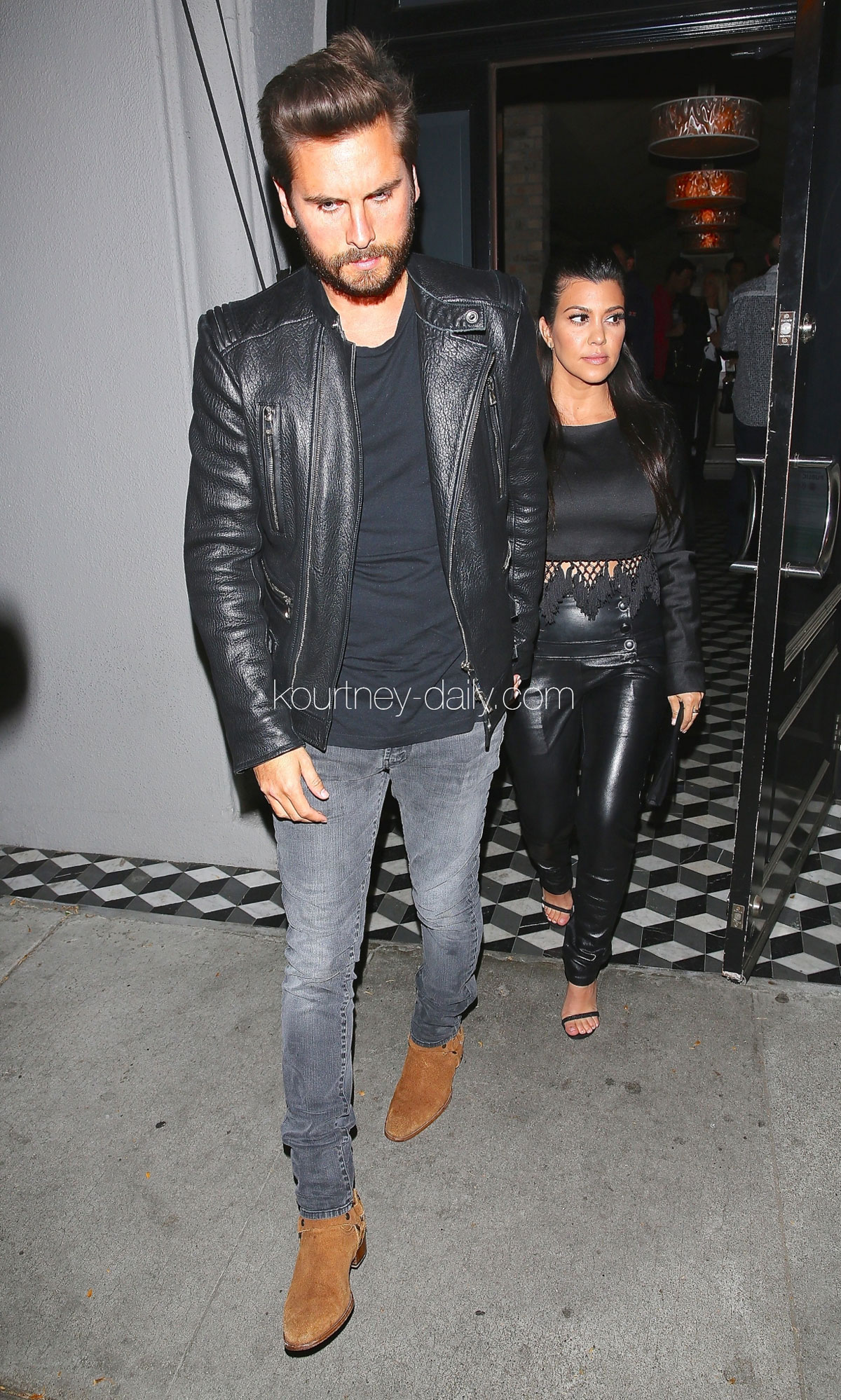 Kourtney Kardashian dinner at Craig’s Restaurant