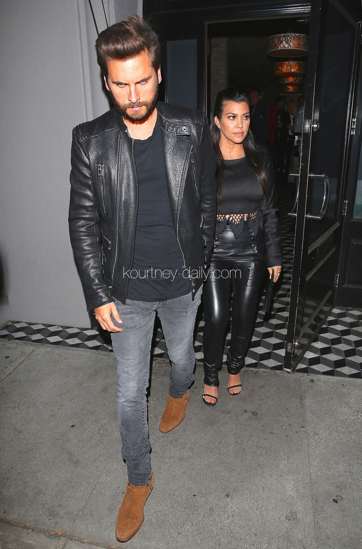 Kourtney Kardashian dinner at Craig’s Restaurant