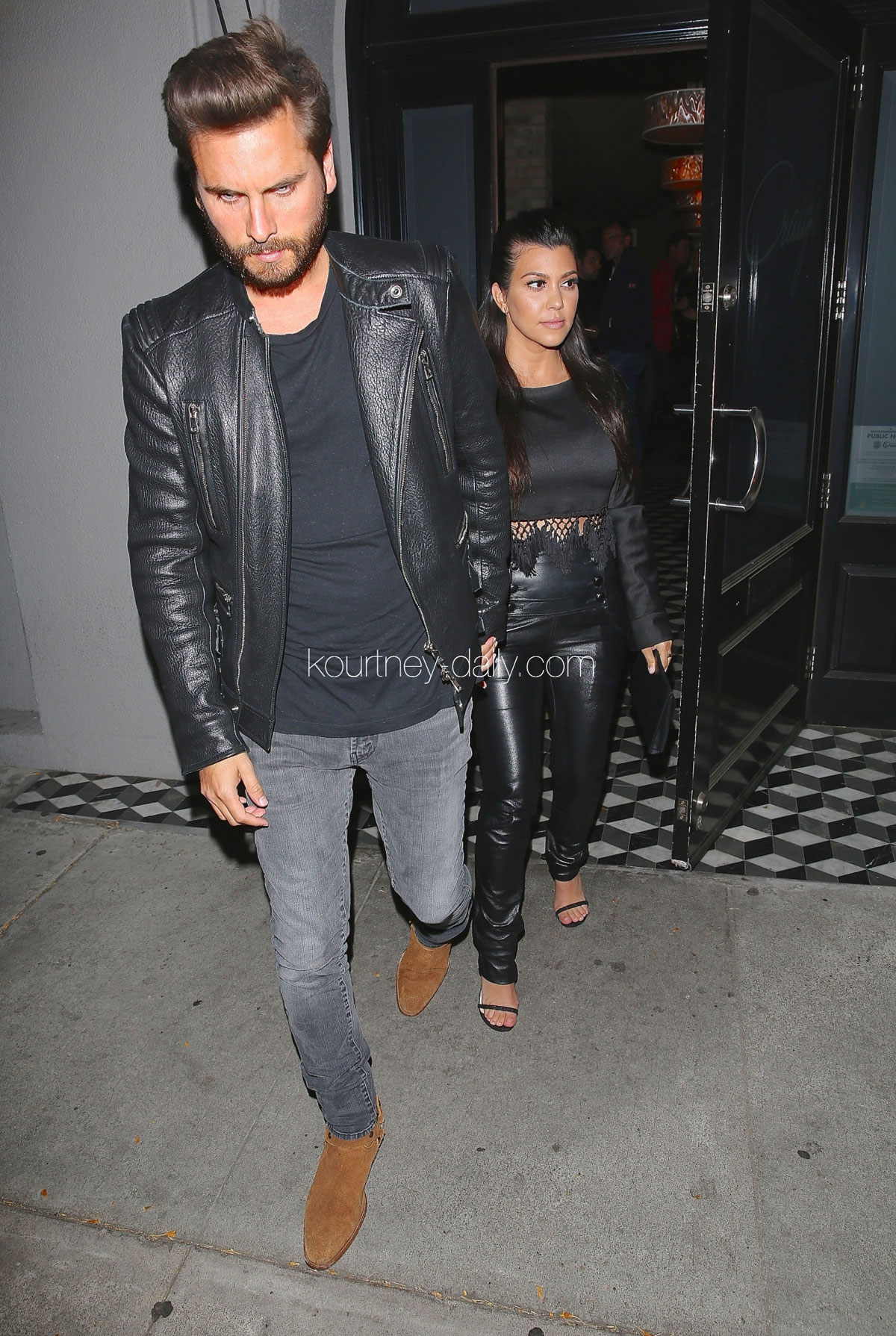 Kourtney Kardashian dinner at Craig’s Restaurant