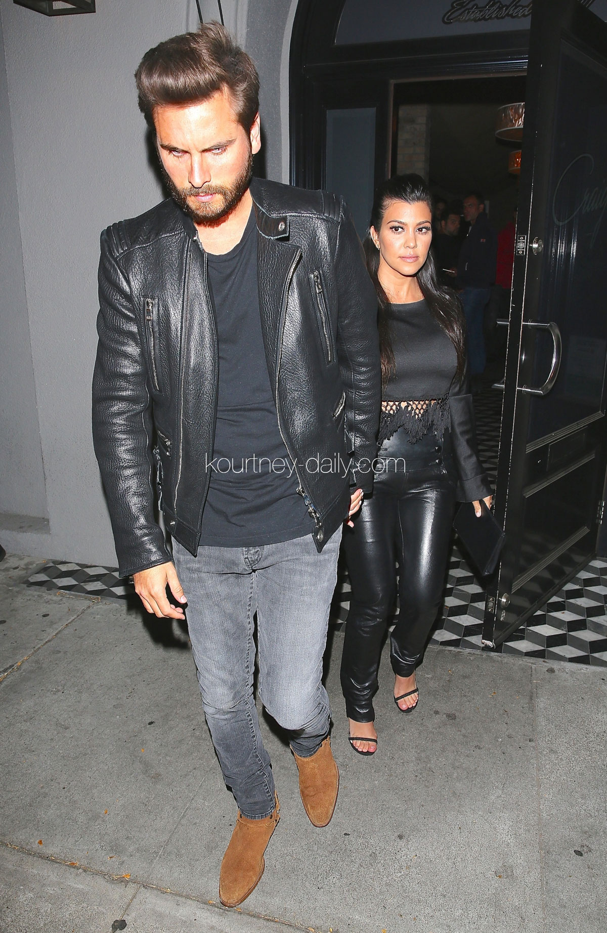 Kourtney Kardashian dinner at Craig’s Restaurant