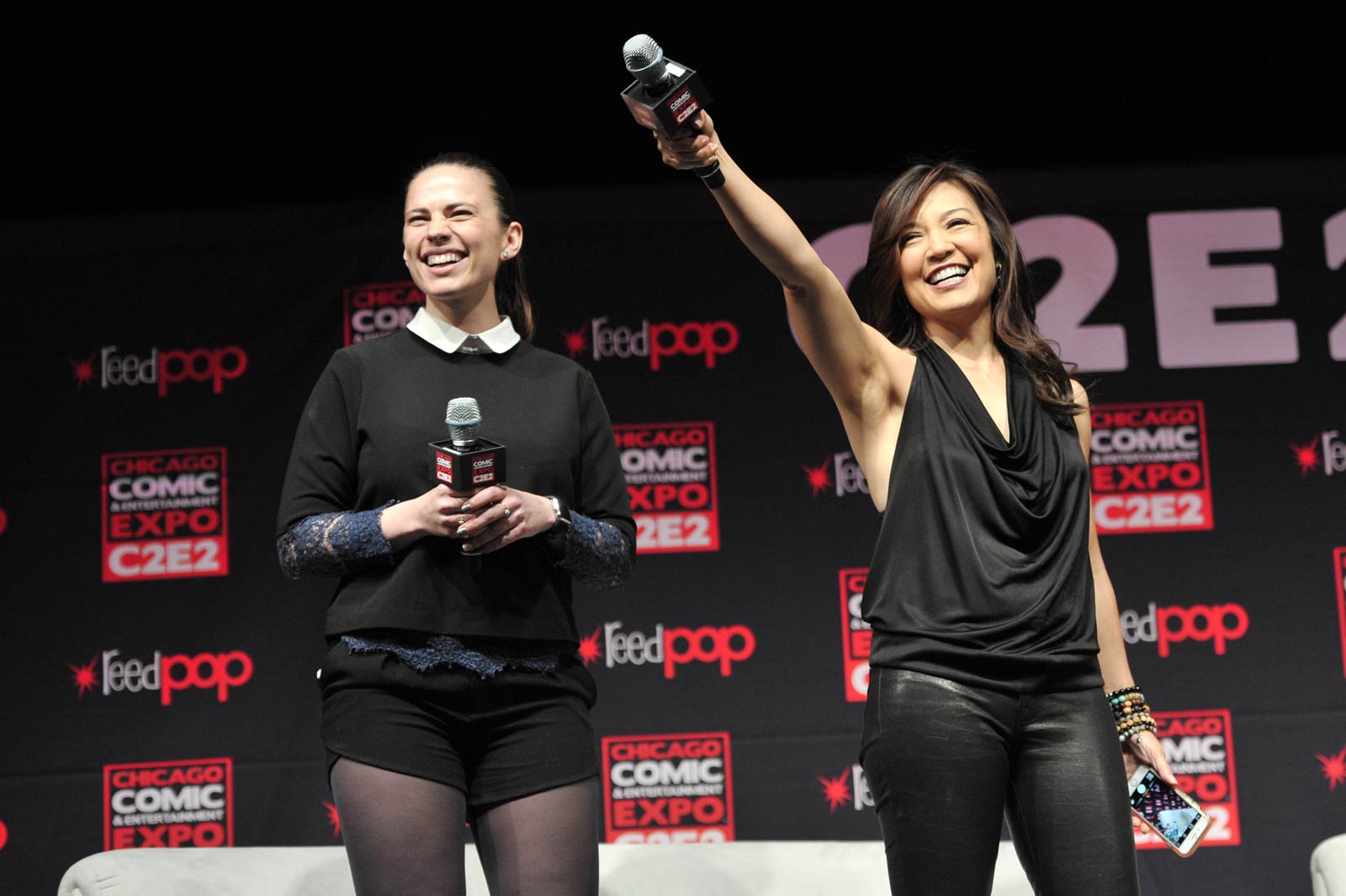 Ming-Na Wen attends Chicago Comic & Entertainment Expo