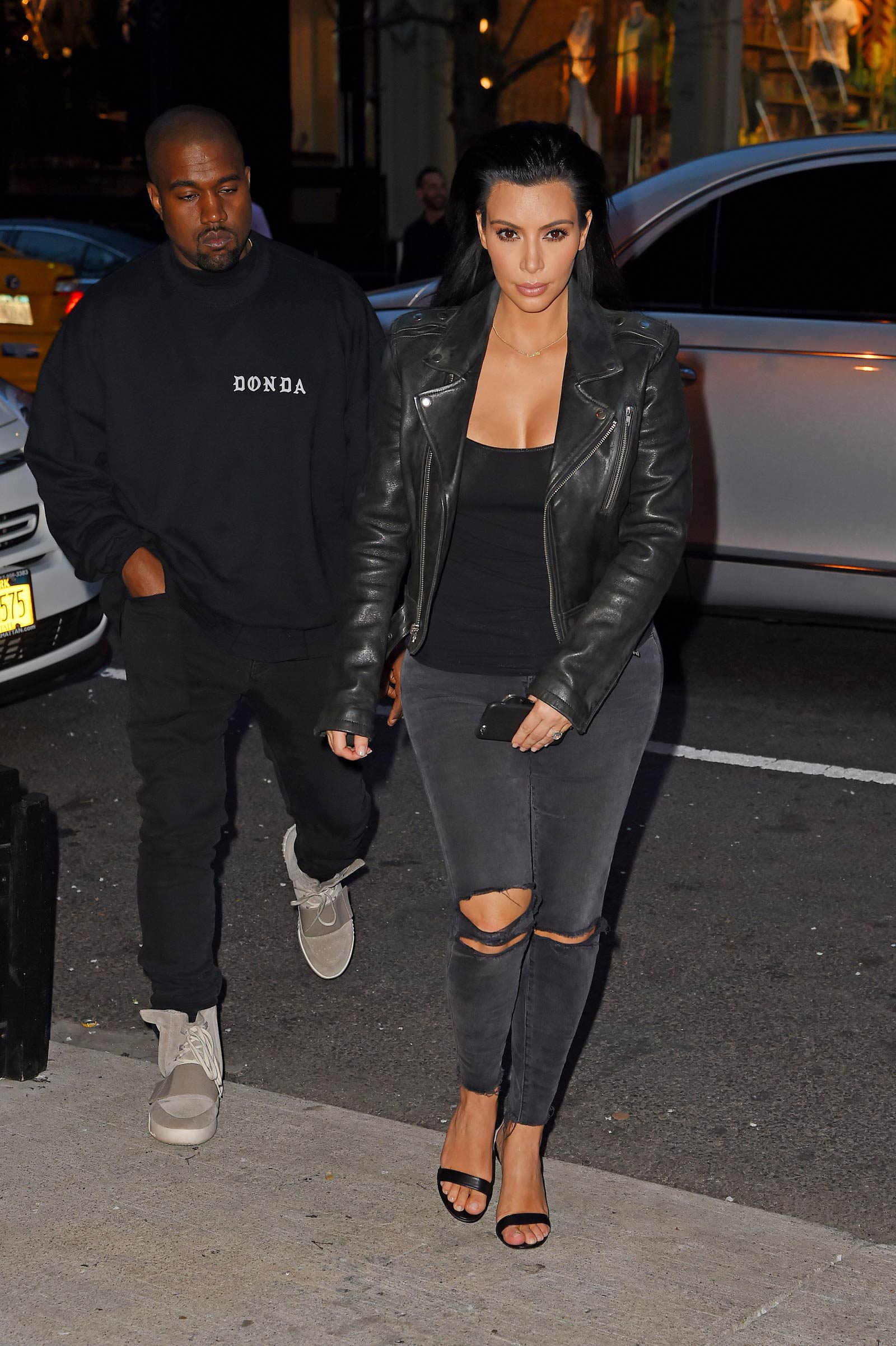 Kim Kardashian out in NYC