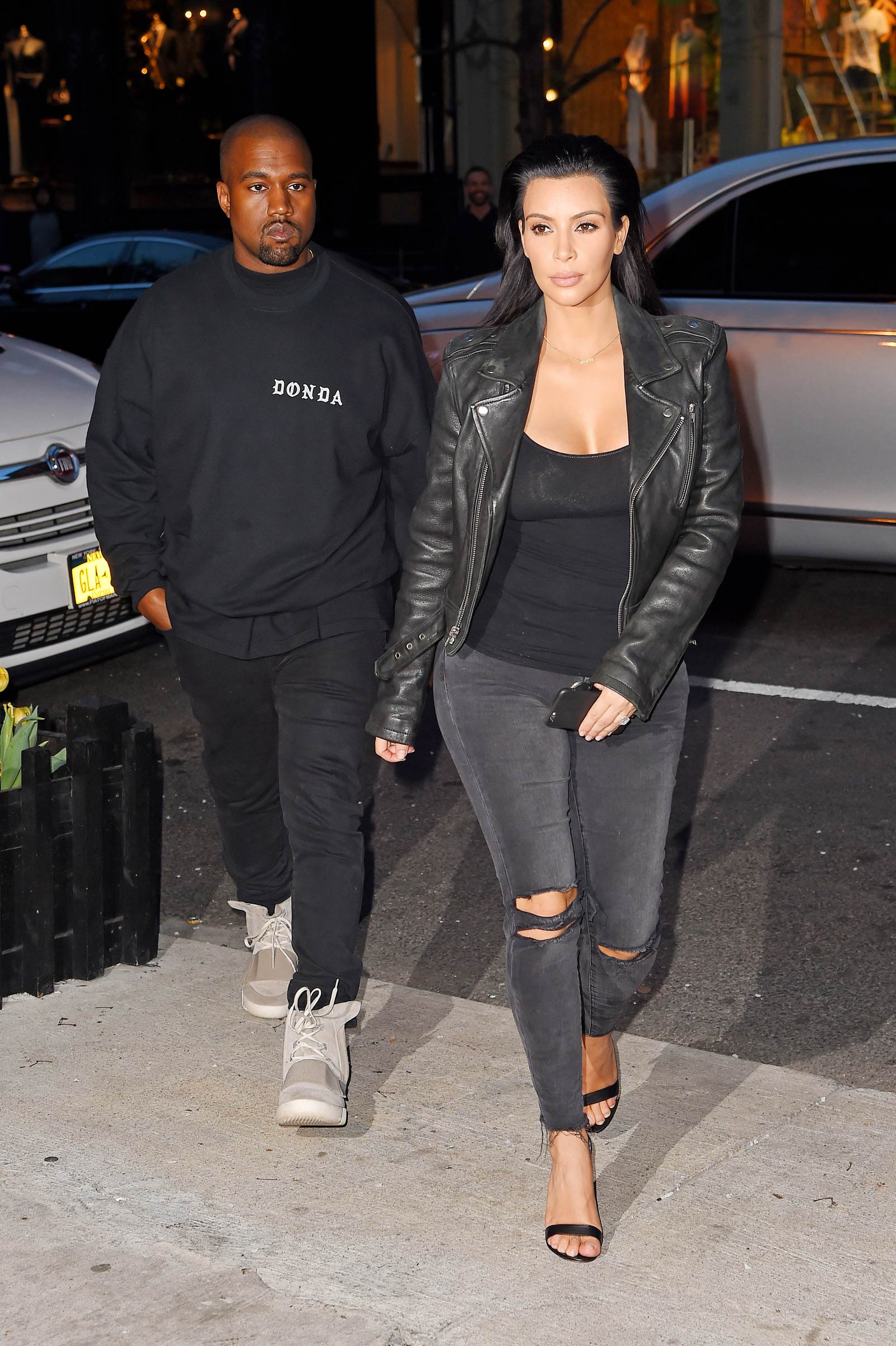 Kim Kardashian out in NYC