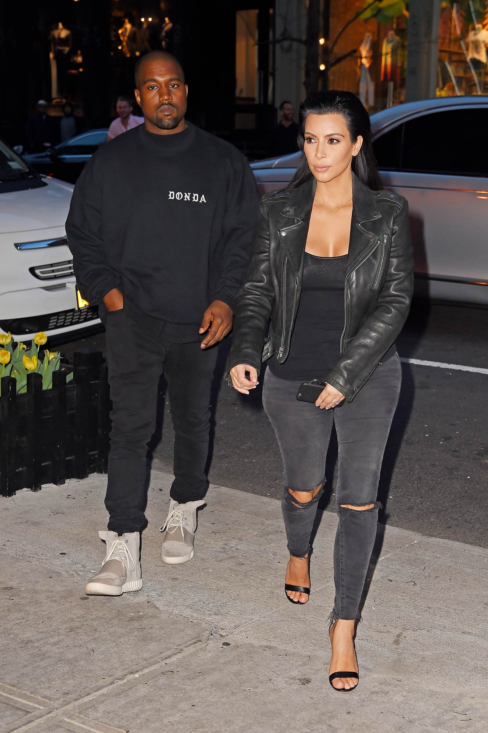 Kim Kardashian out in NYC