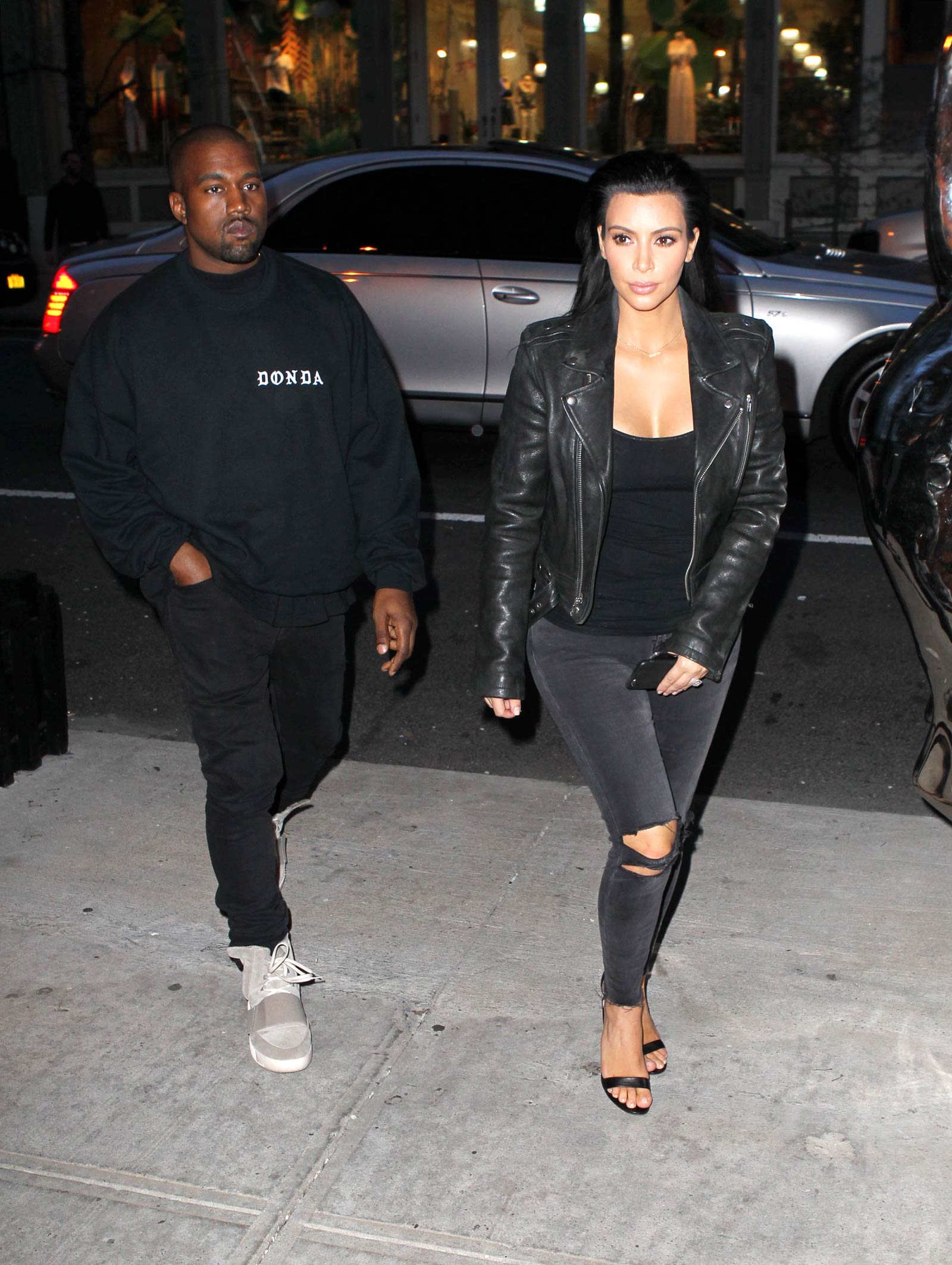 Kim Kardashian out in NYC