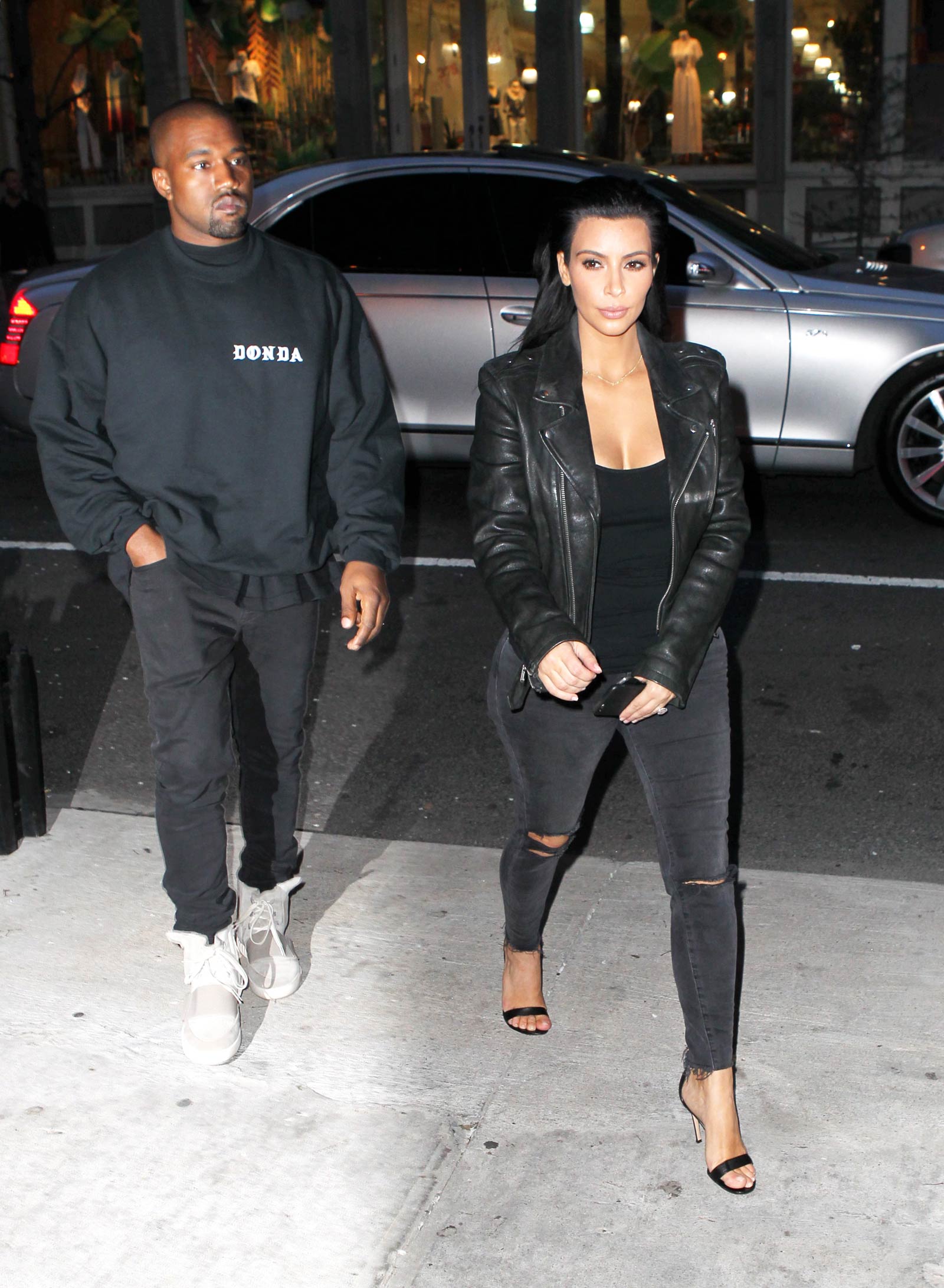 Kim Kardashian out in NYC