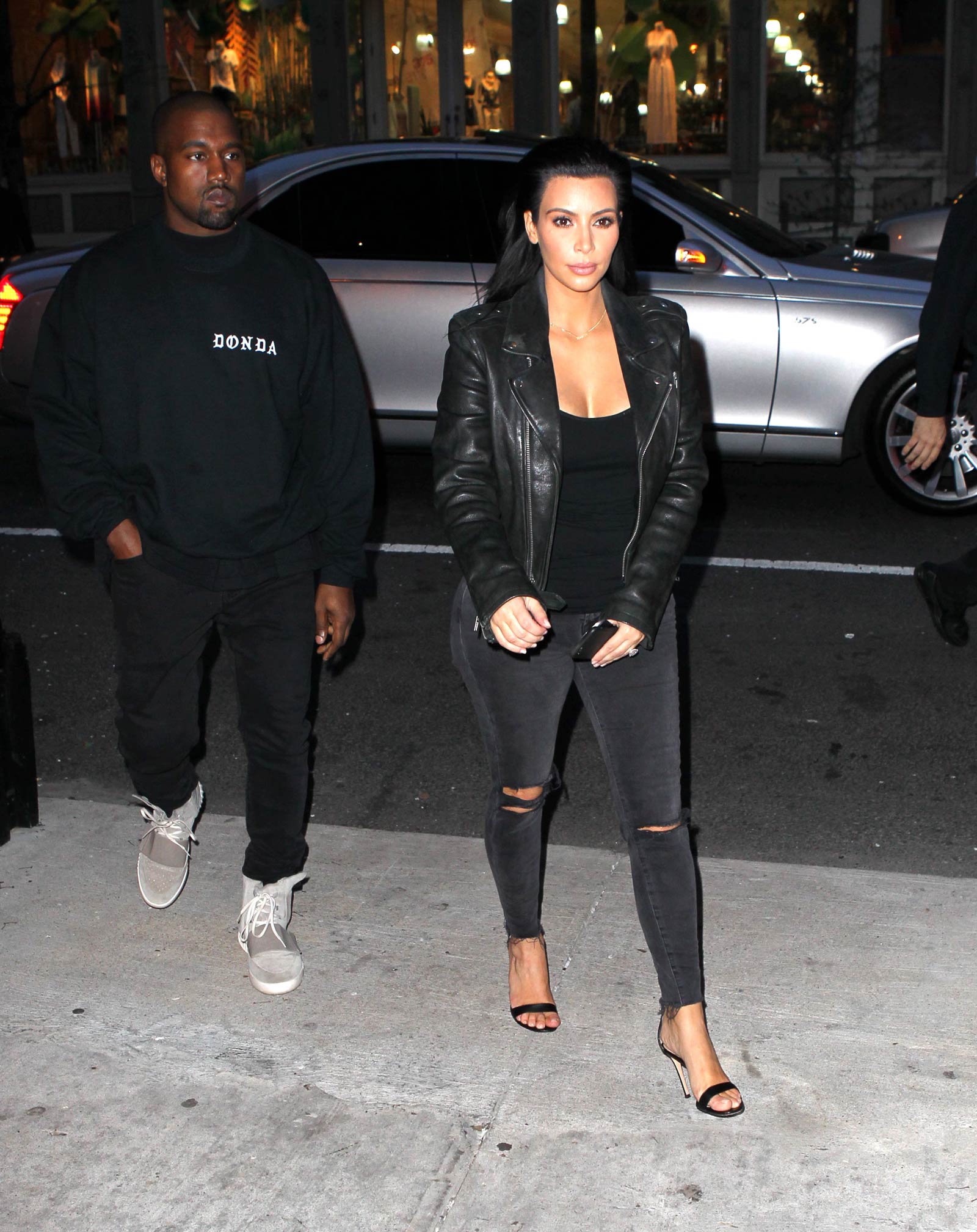 Kim Kardashian out in NYC
