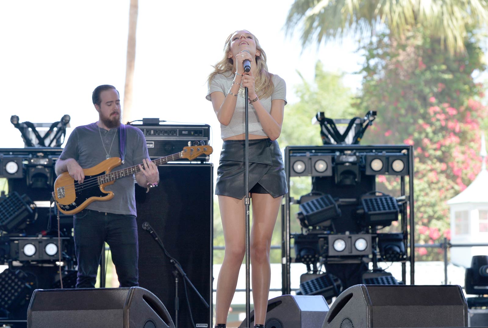 Logan Brill performs at California’s Stagecoach Country Music Festival