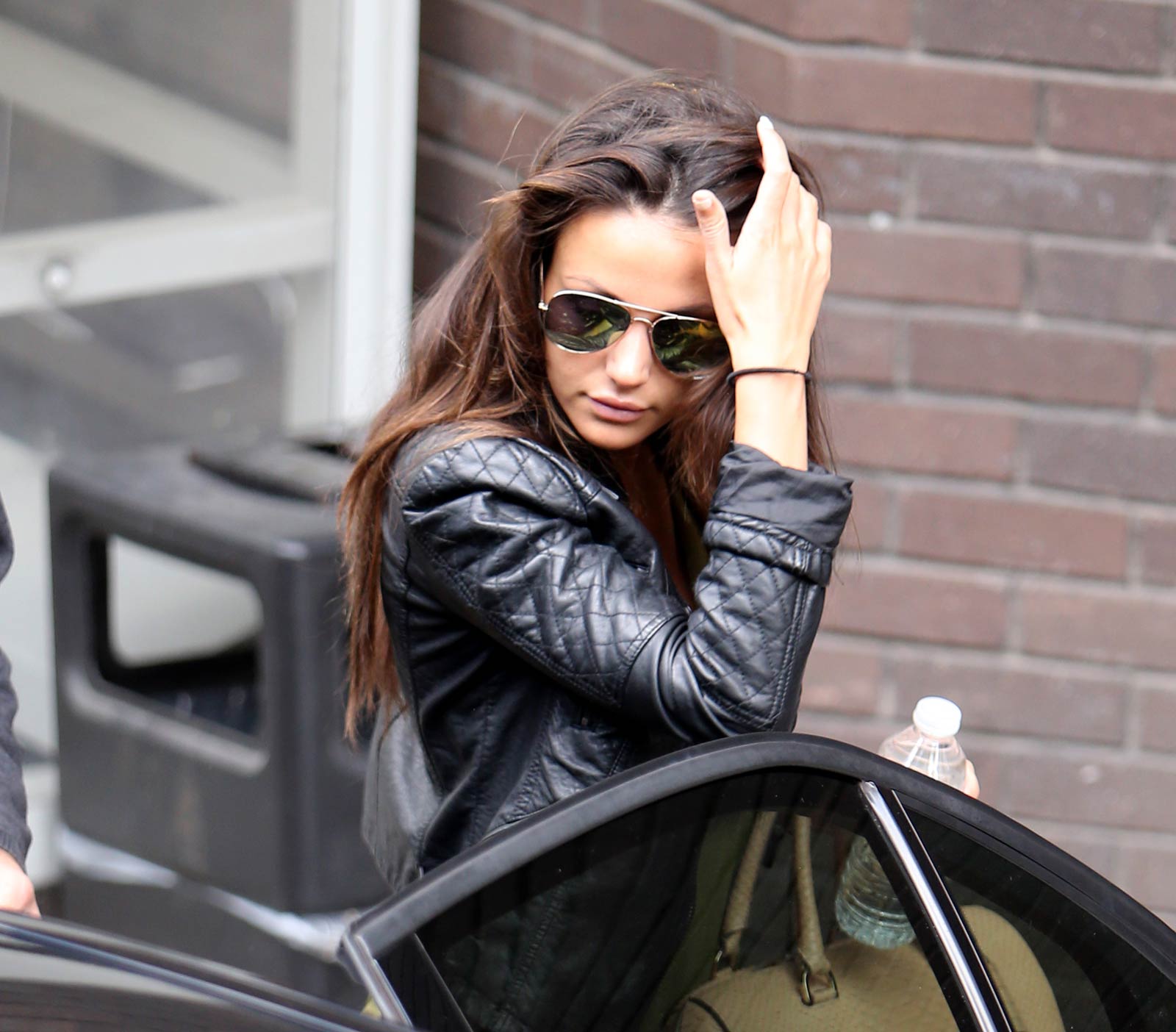 Michelle Keegan seen outside the London Studios