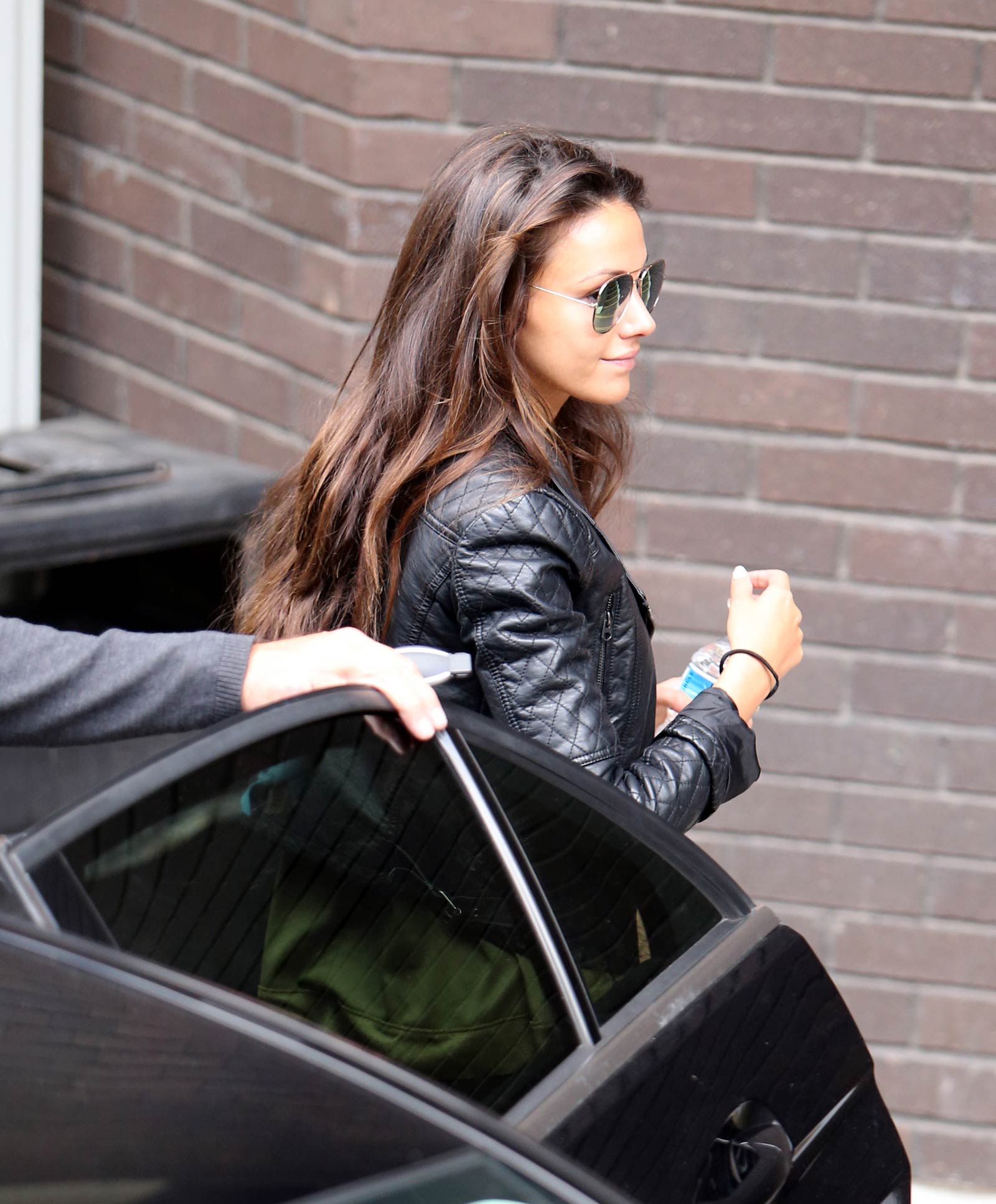 Michelle Keegan seen outside the London Studios