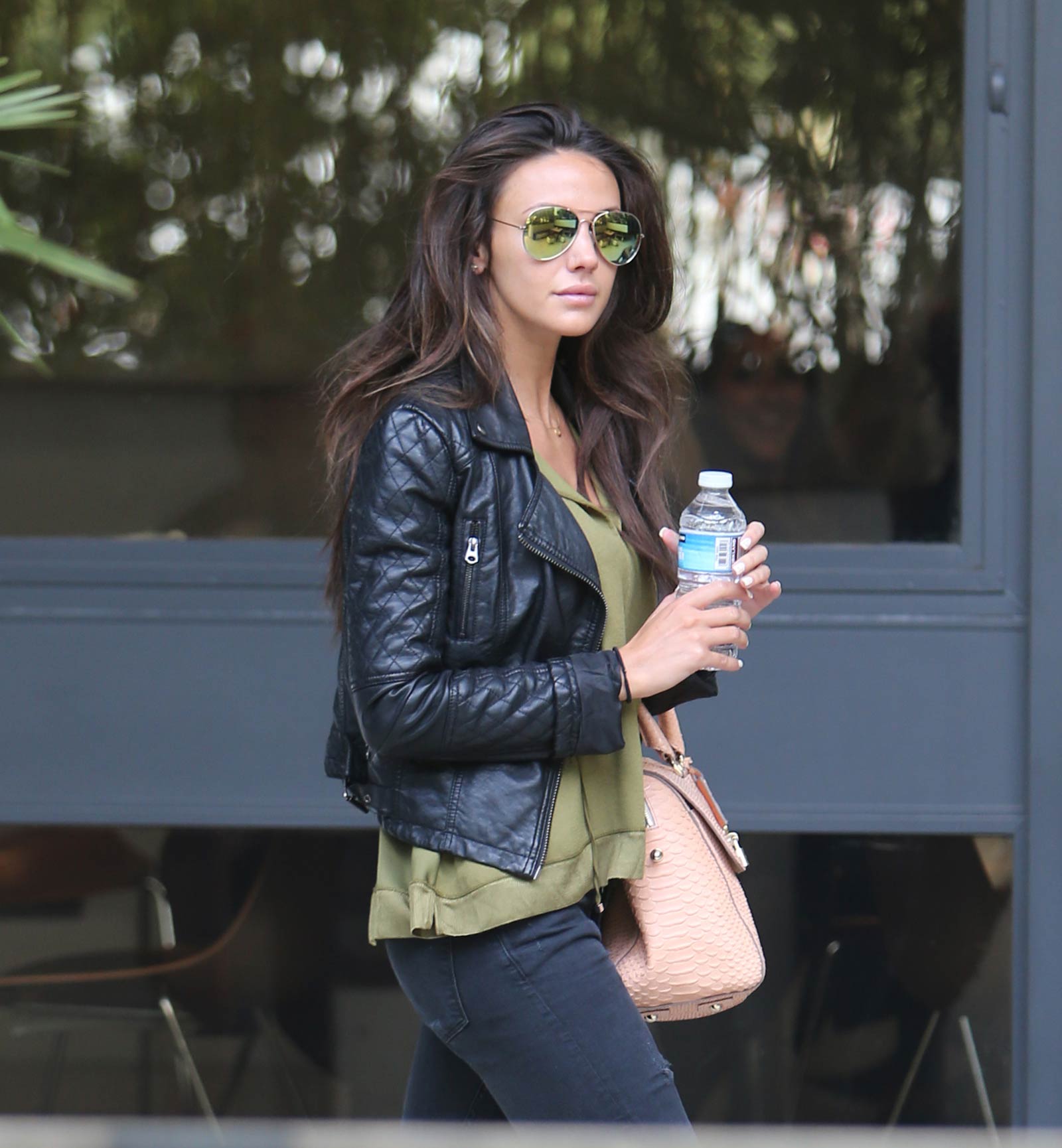 Michelle Keegan seen outside the London Studios