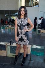 Selena Gomez attends Louis Vuitton Cruise 2016 Resort Collection - Leather  Celebrities