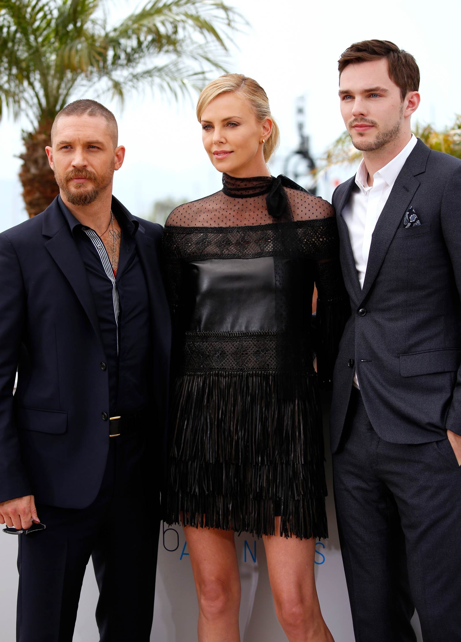 Charlize Theron attends Mad Max Fury Road Photocall