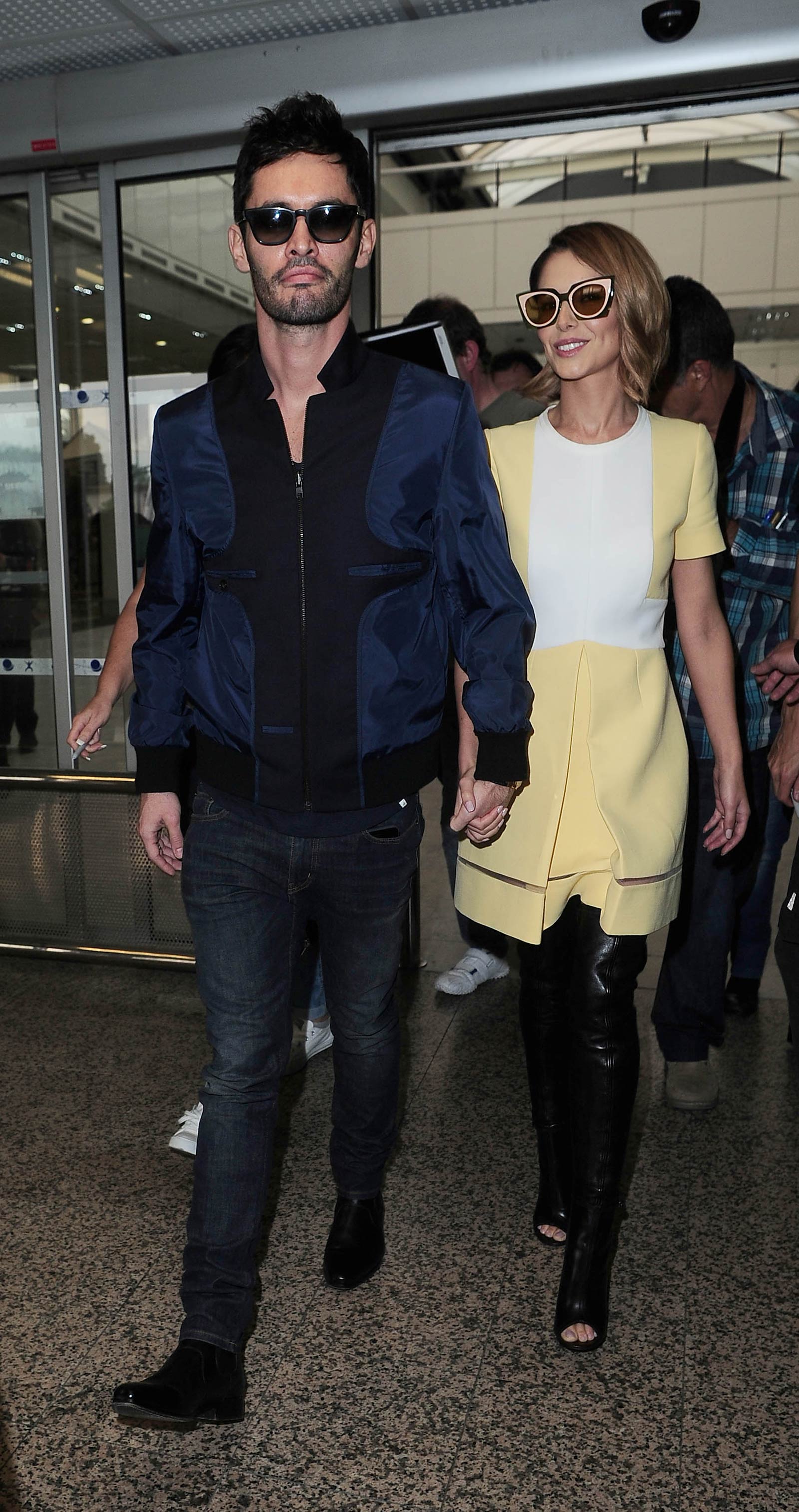 Cheryl Cole at Nice Cote d’Azur Airport in France