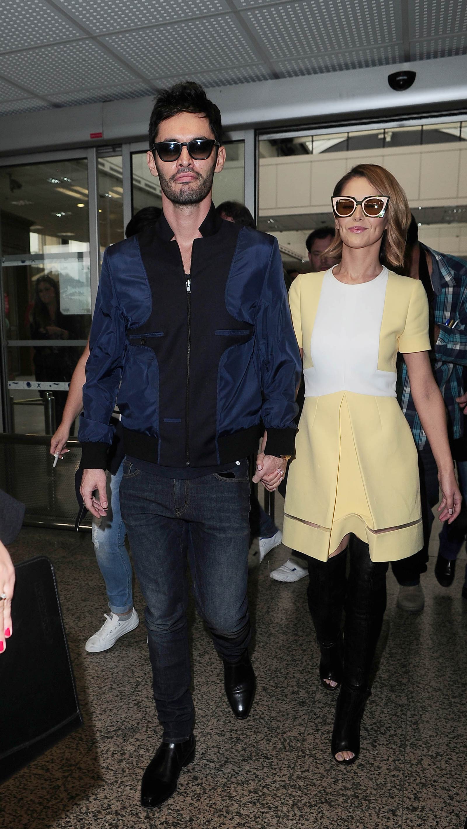 Cheryl Cole at Nice Cote d’Azur Airport in France