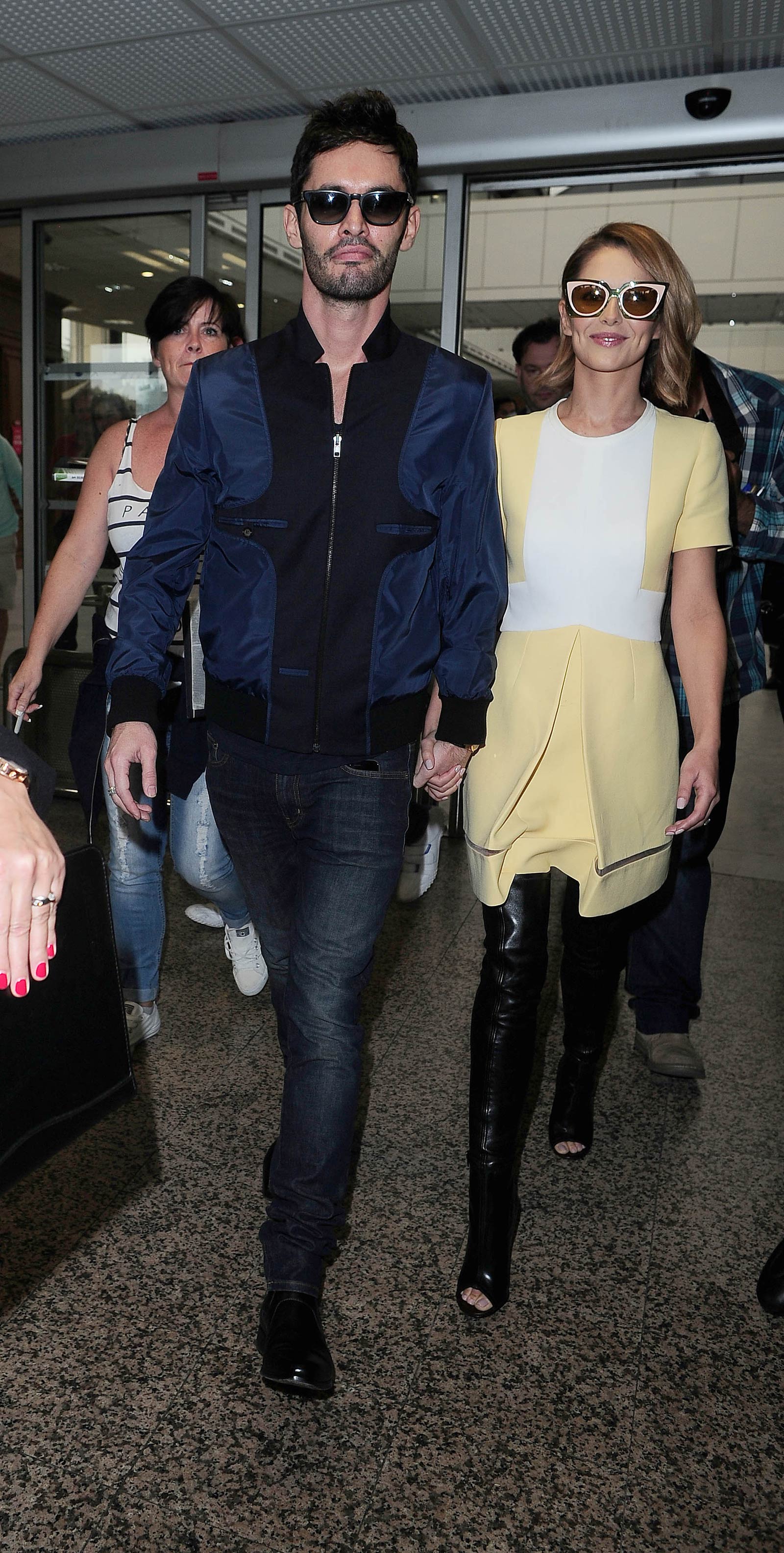 Cheryl Cole at Nice Cote d’Azur Airport in France