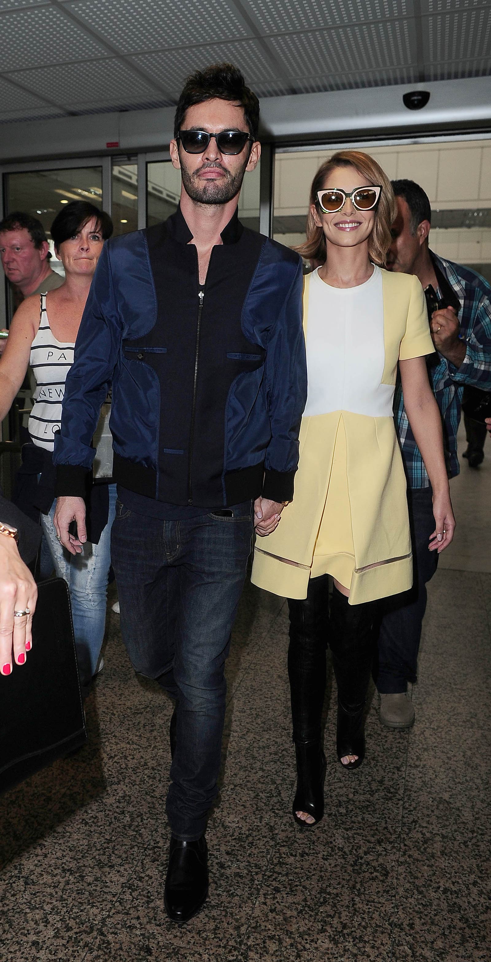 Cheryl Cole at Nice Cote d’Azur Airport in France