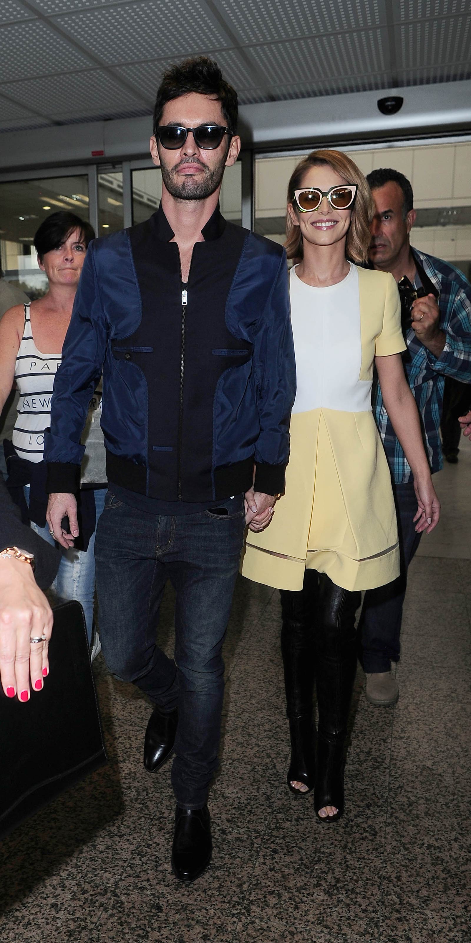 Cheryl Cole at Nice Cote d’Azur Airport in France