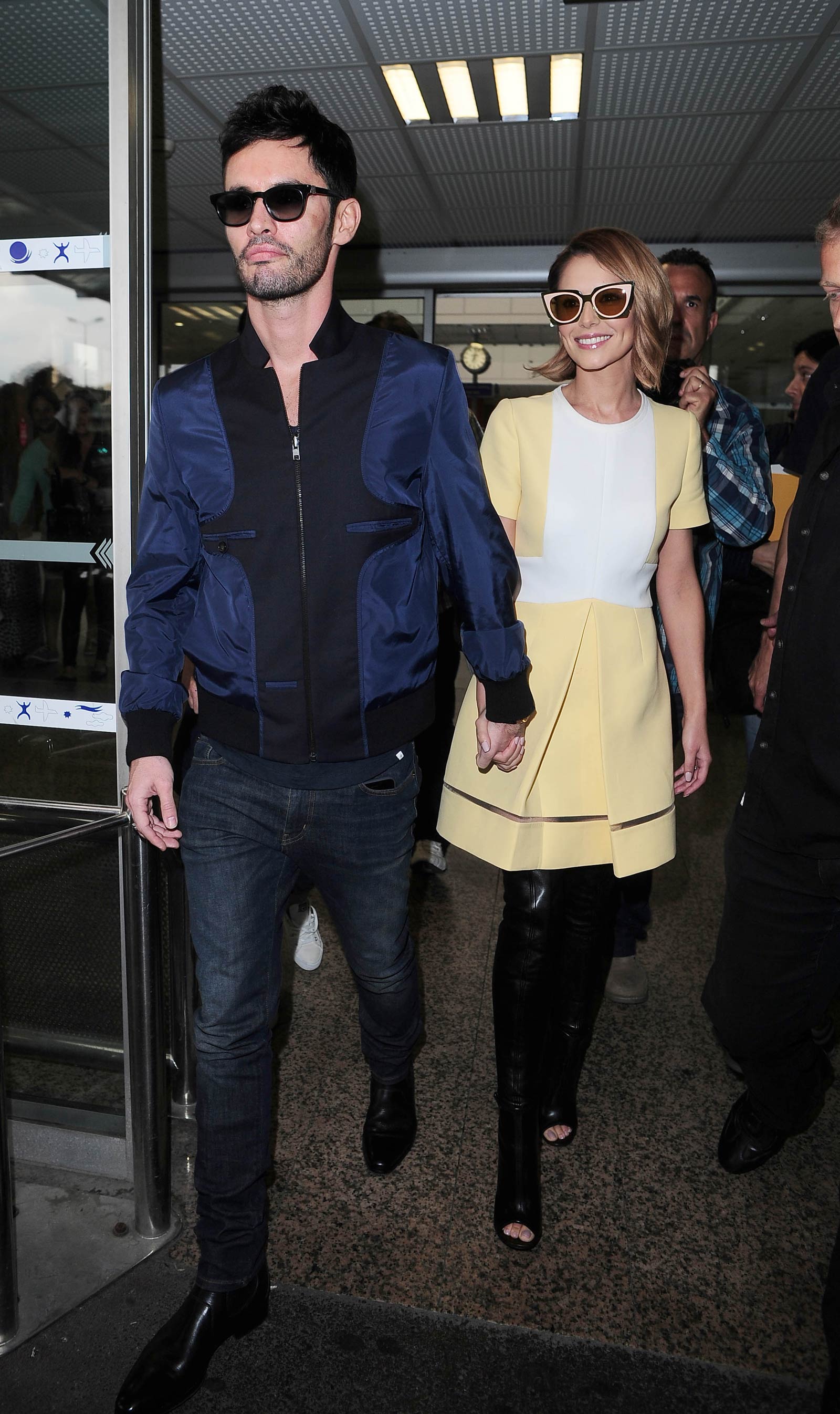 Cheryl Cole at Nice Cote d’Azur Airport in France